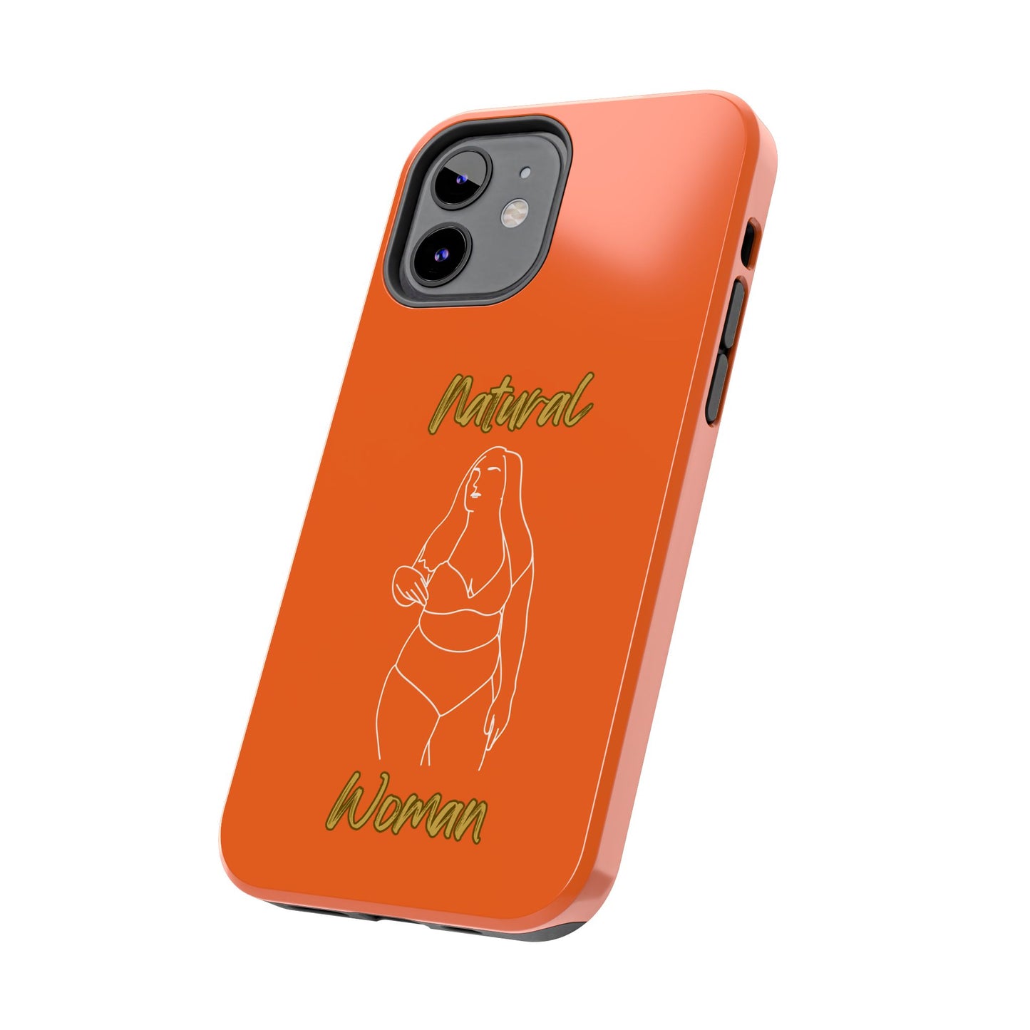 Natural Woman Full Beauty (WL)Tough Phone Cases ORANGE