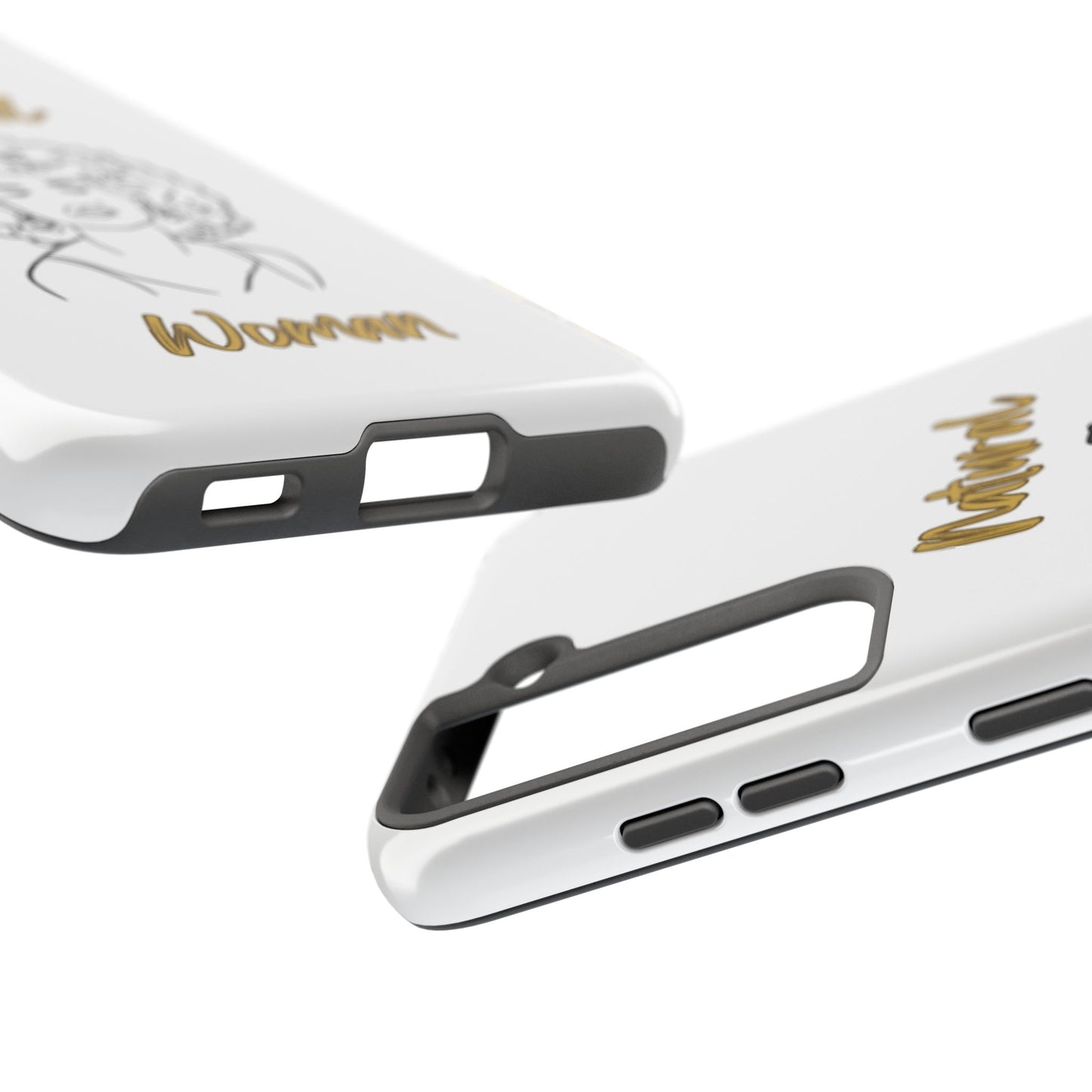 Natural Woman All About Me (BL)Tough Phone Cases WHITE