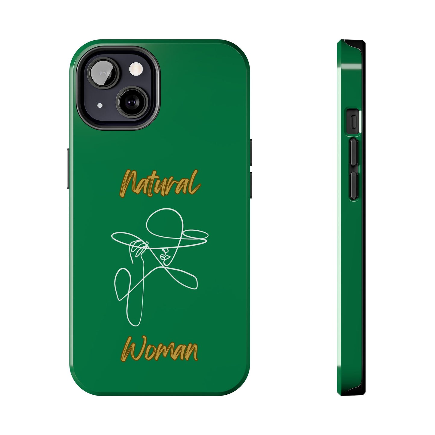 Natural Woman An Original (WL)Tough Phone Cases DARK GREEN