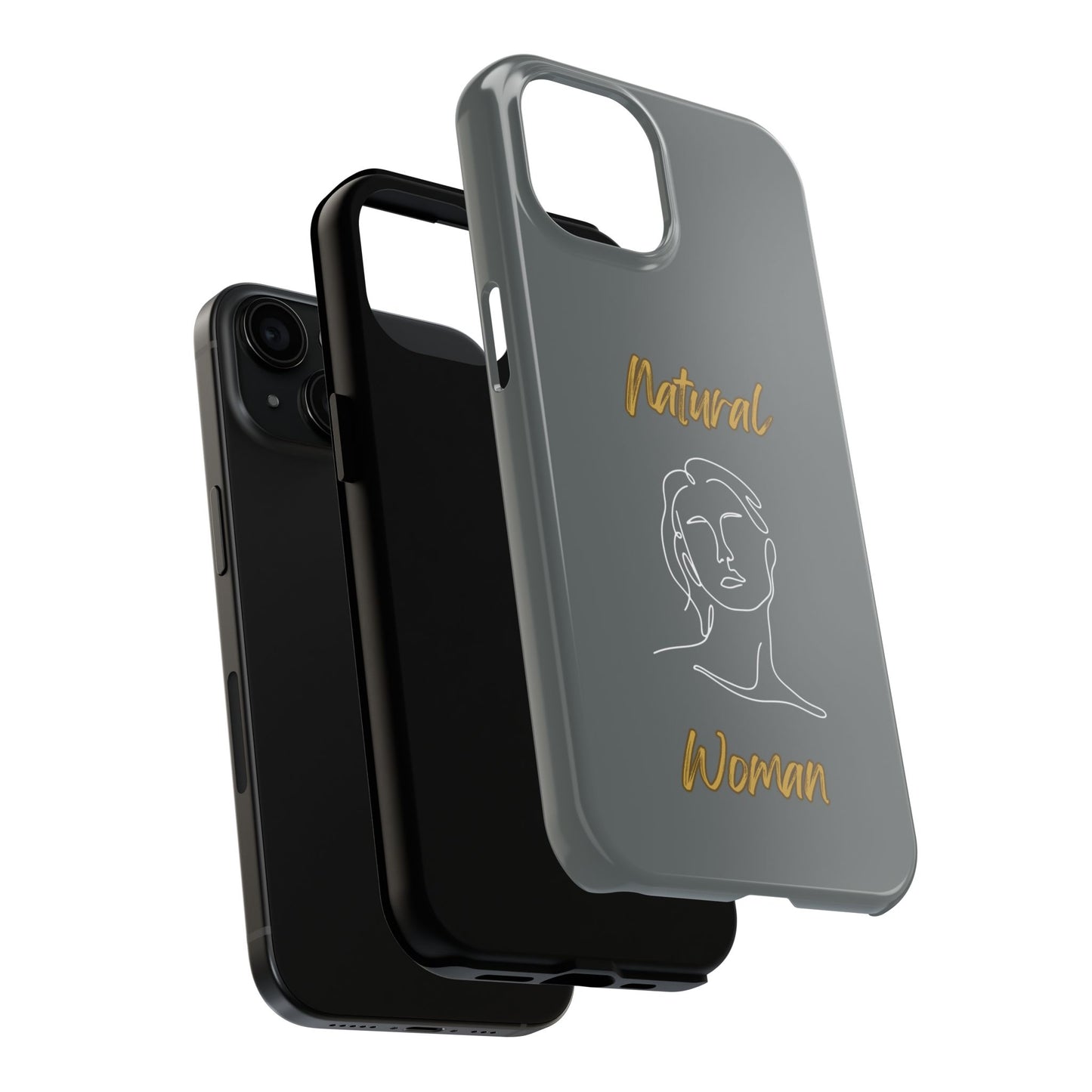 Natural Woman Hello (WL)Tough Phone Cases DARK GREY