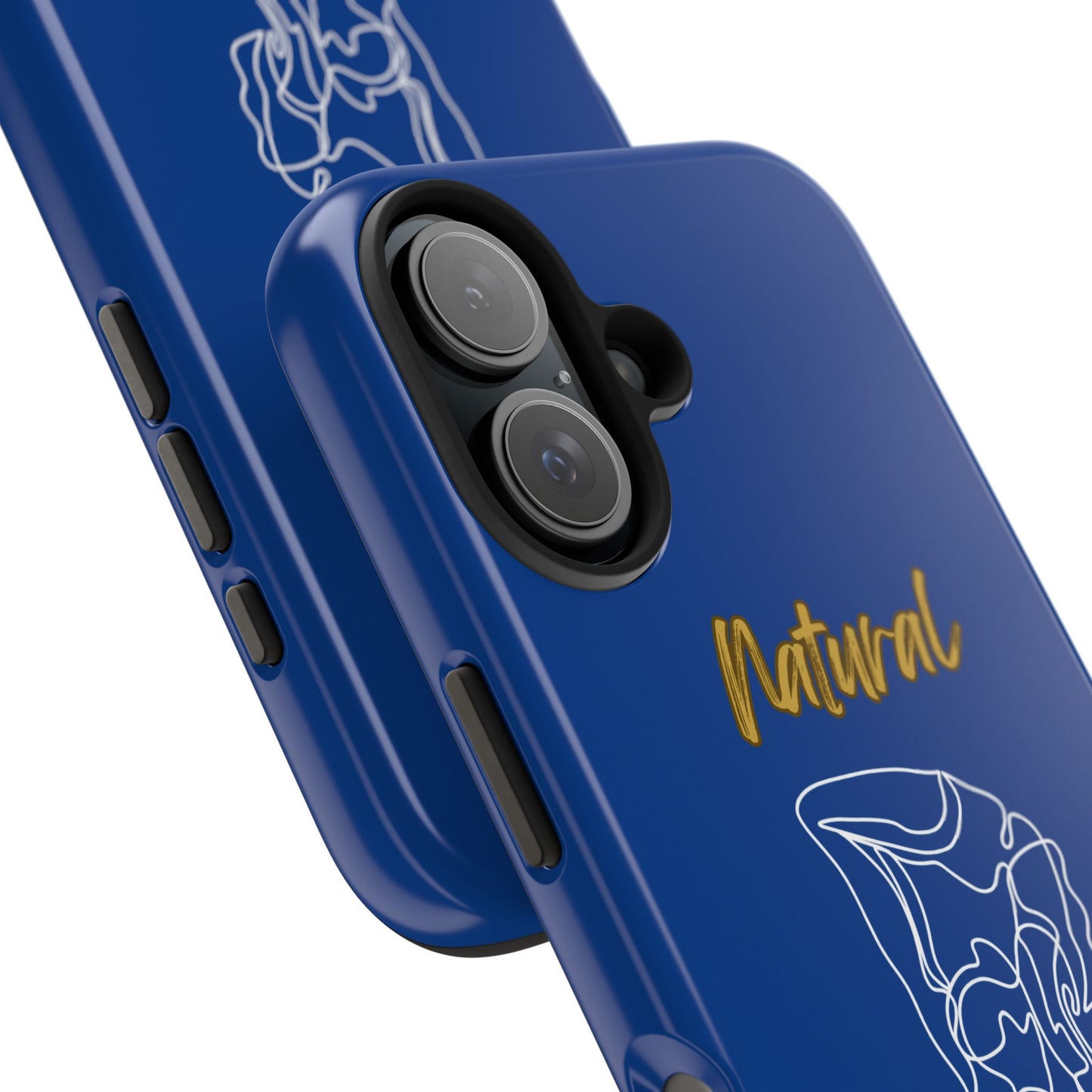 Natural Woman Flexible (WL)Tough Phone Cases DARK BLUE