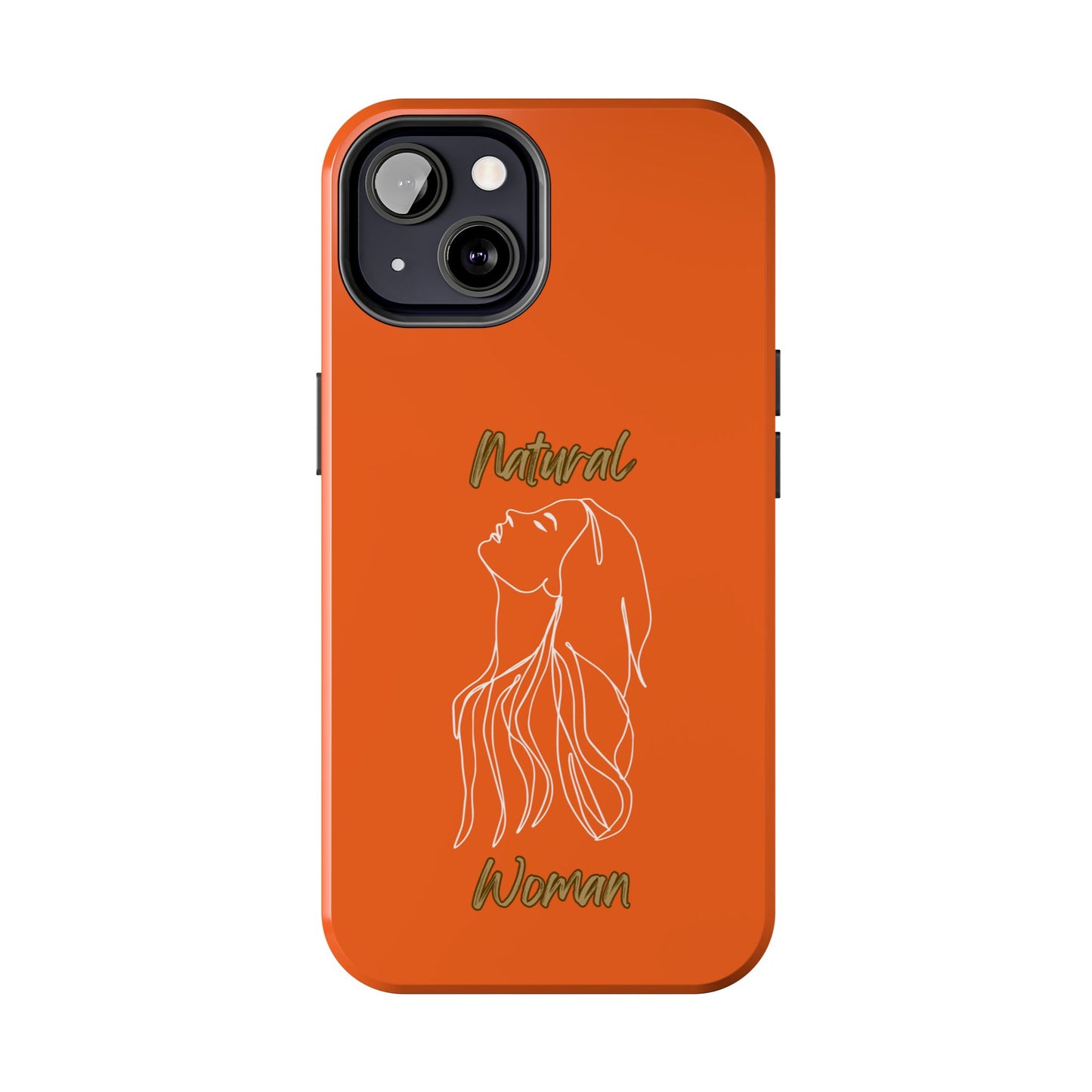 Natural Woman Appreciation (WL)Tough Phone Cases ORANGE
