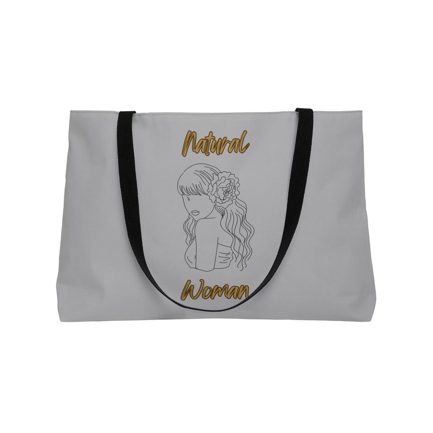 Natural Woman Newness (BL) Weekender Tote Bag LIGHT GREY