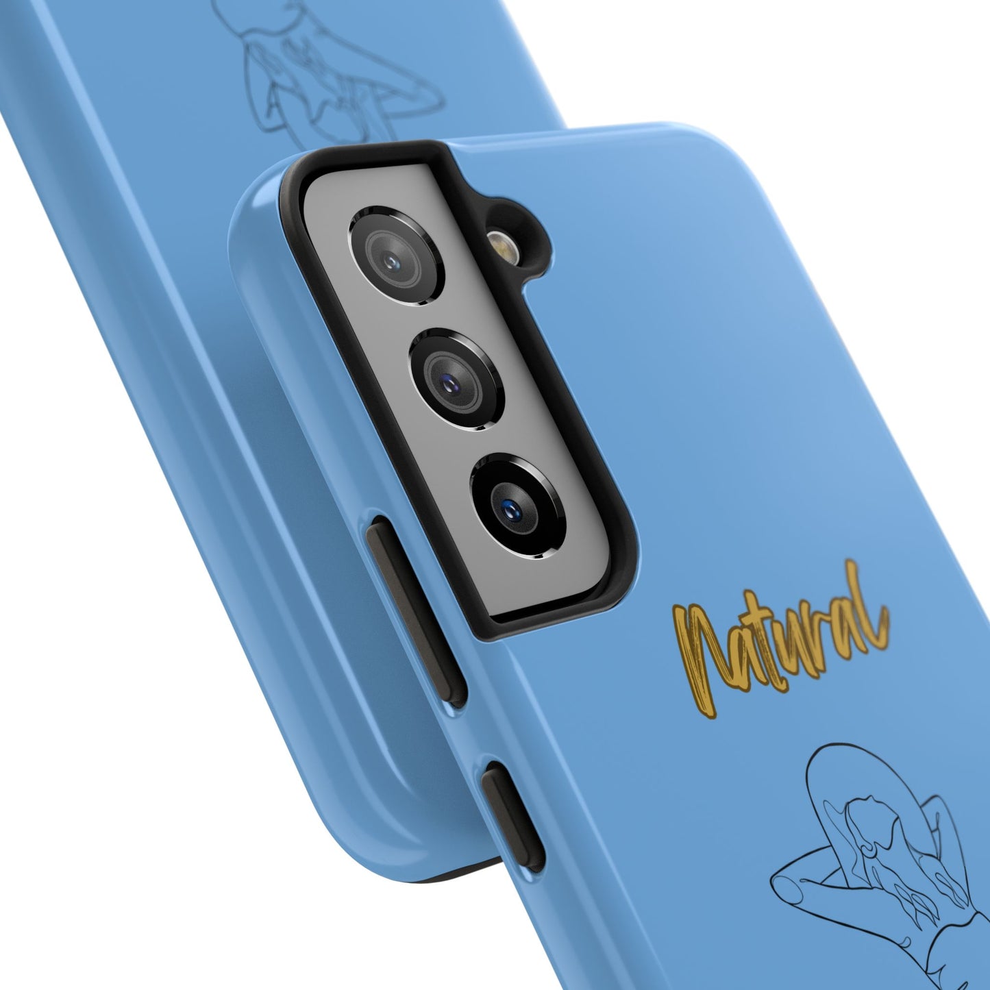 Natural Woman Sun Fun (BL)Tough Phone Cases LIGHT BLUE