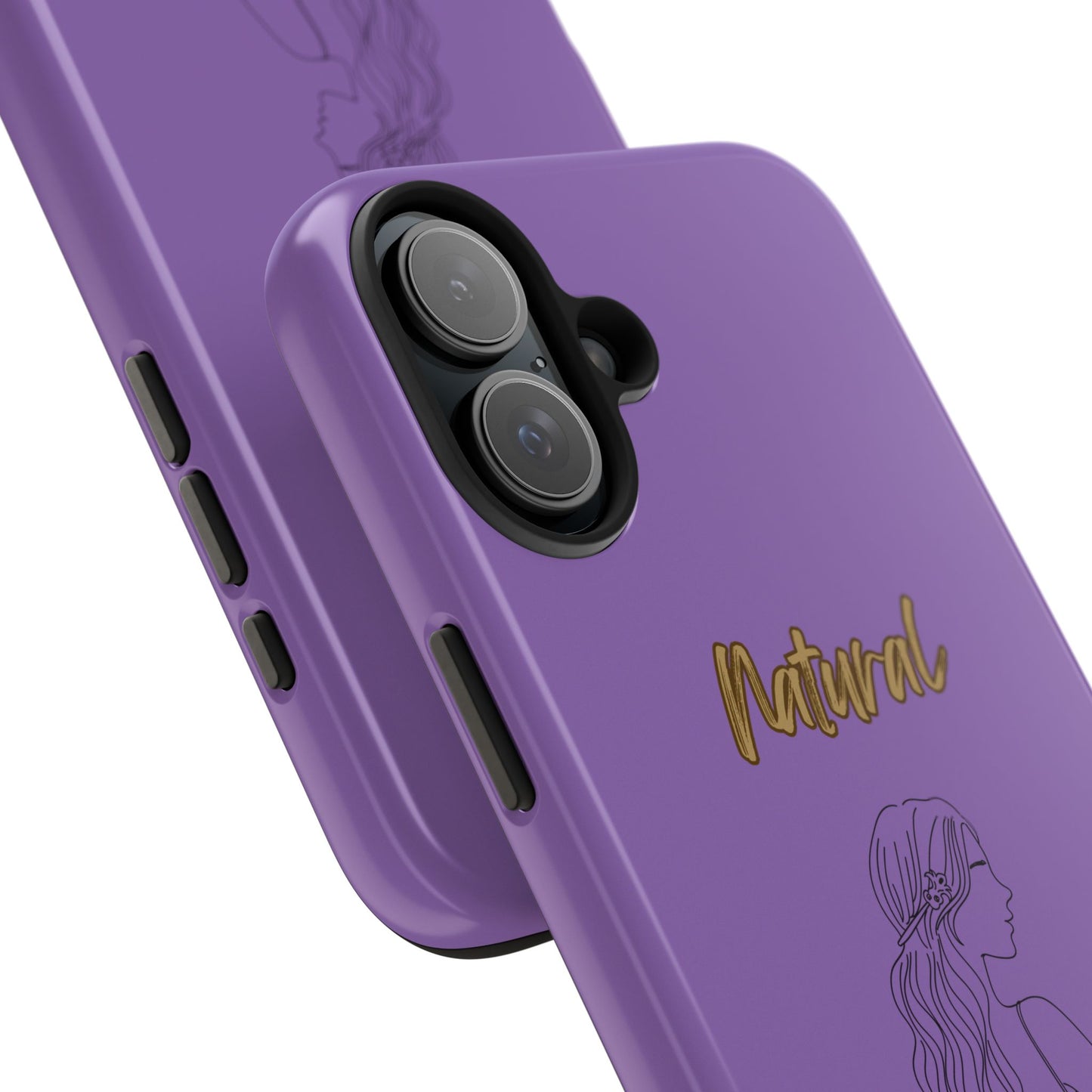 Natural Woman Young Woman (BL)Tough Phone Cases LIGHT PURPLE