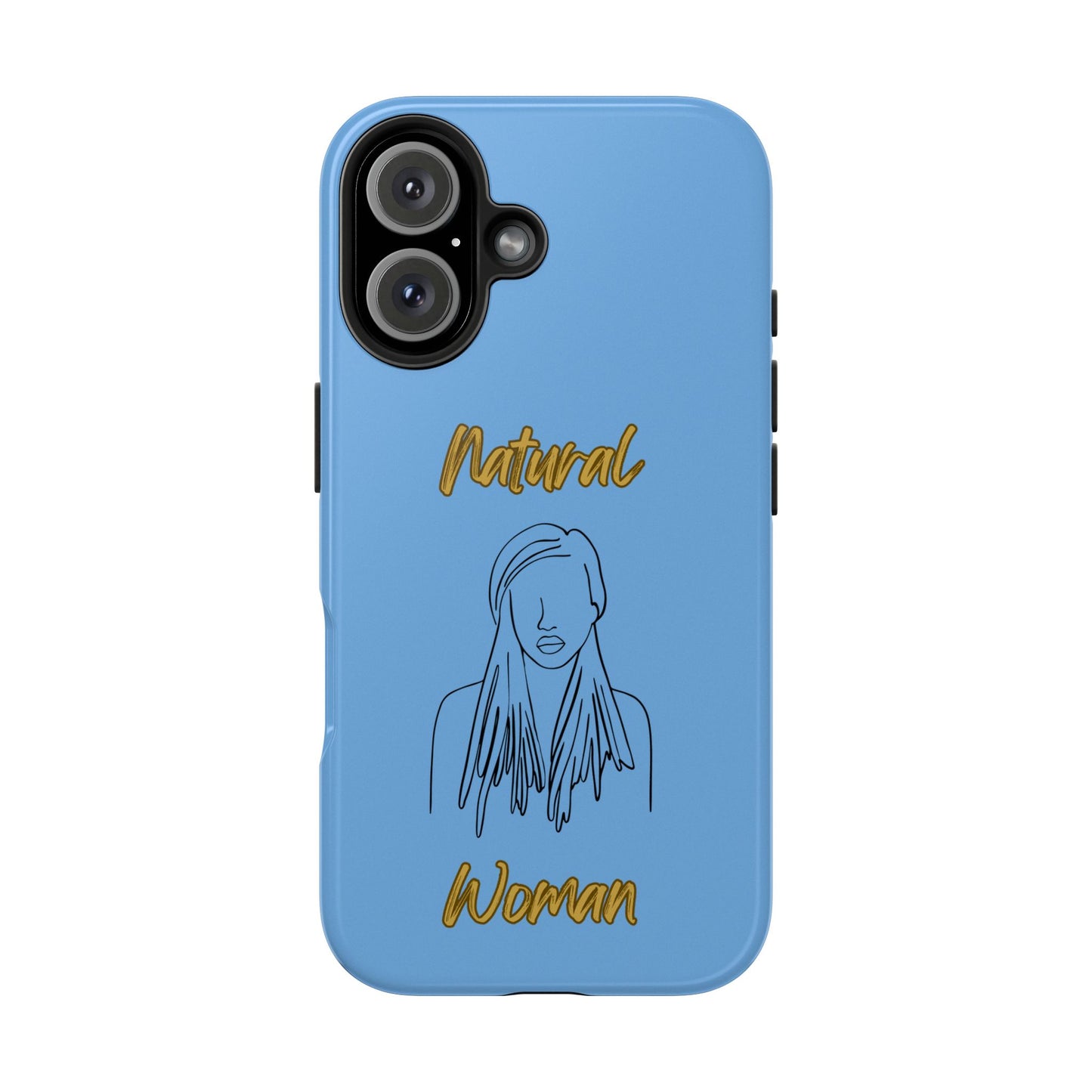 Natural Woman Content (BL)Tough Phone Cases LIGHT BLUE