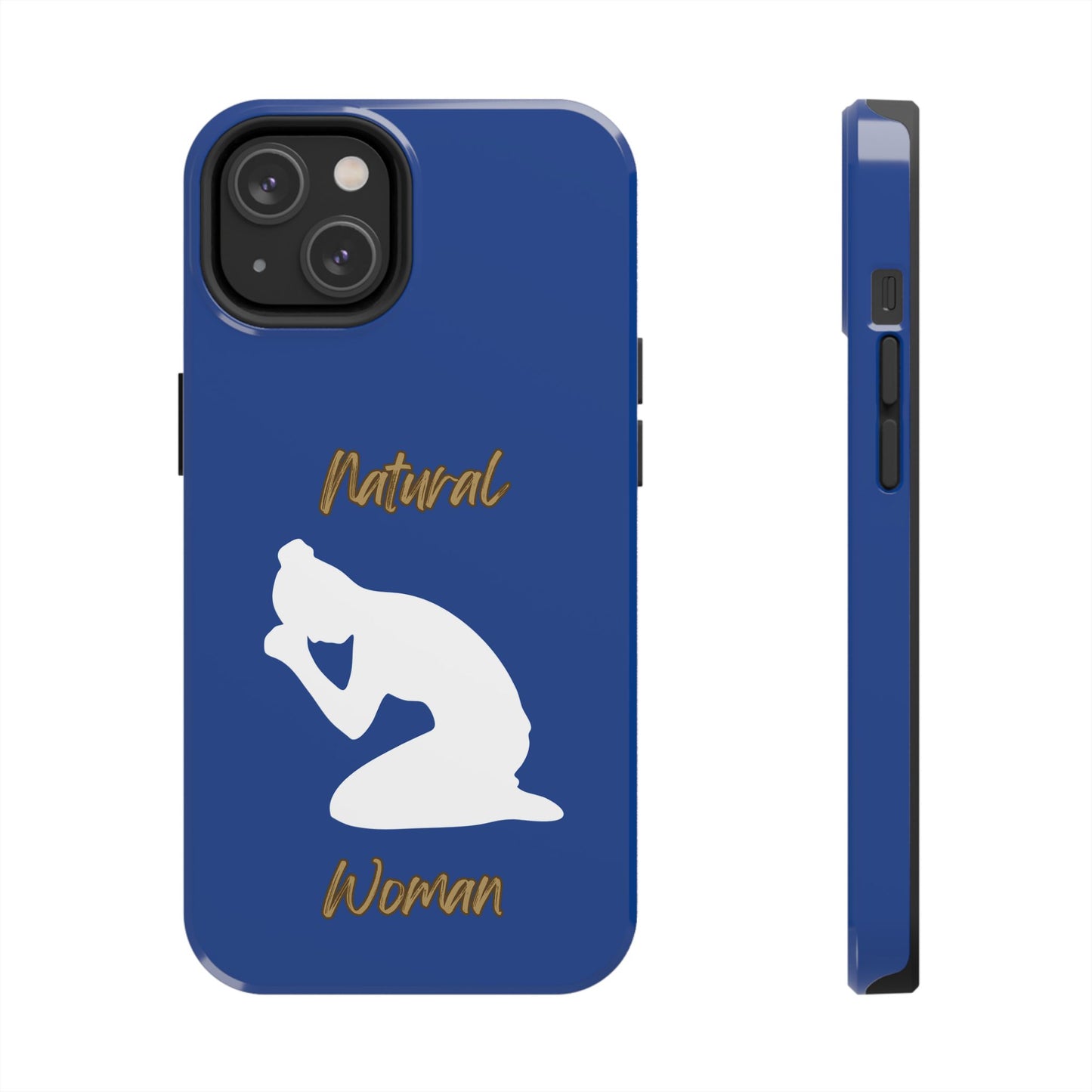Natural Woman Pray (WL) Tough Phone Cases DARK BLUE