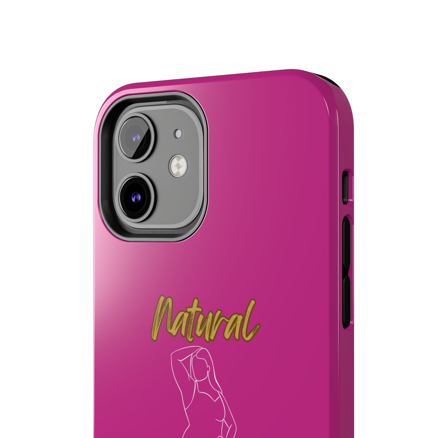 Natural Woman Looking Good (WL)Tough Phone Cases PINK
