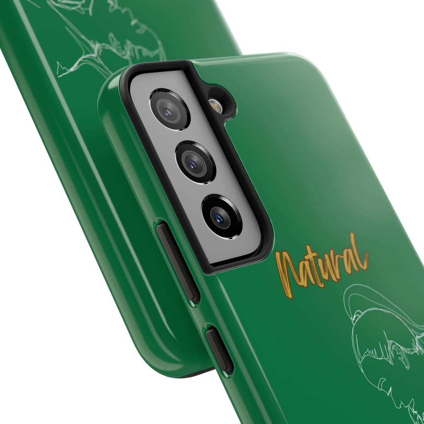 Natural Woman New Life (WL)Tough Phone Cases DARK GREEN