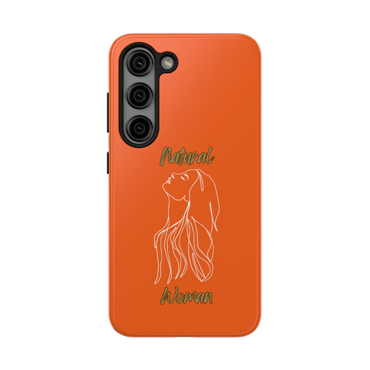 Natural Woman Appreciation (WL)Tough Phone Cases ORANGE