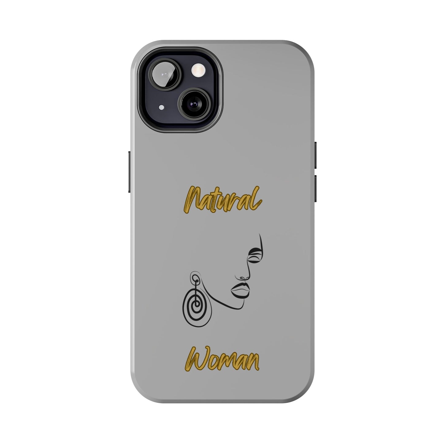 Natural Woman Music In My Soul (BL)Tough Phone Cases LIGHT GREY
