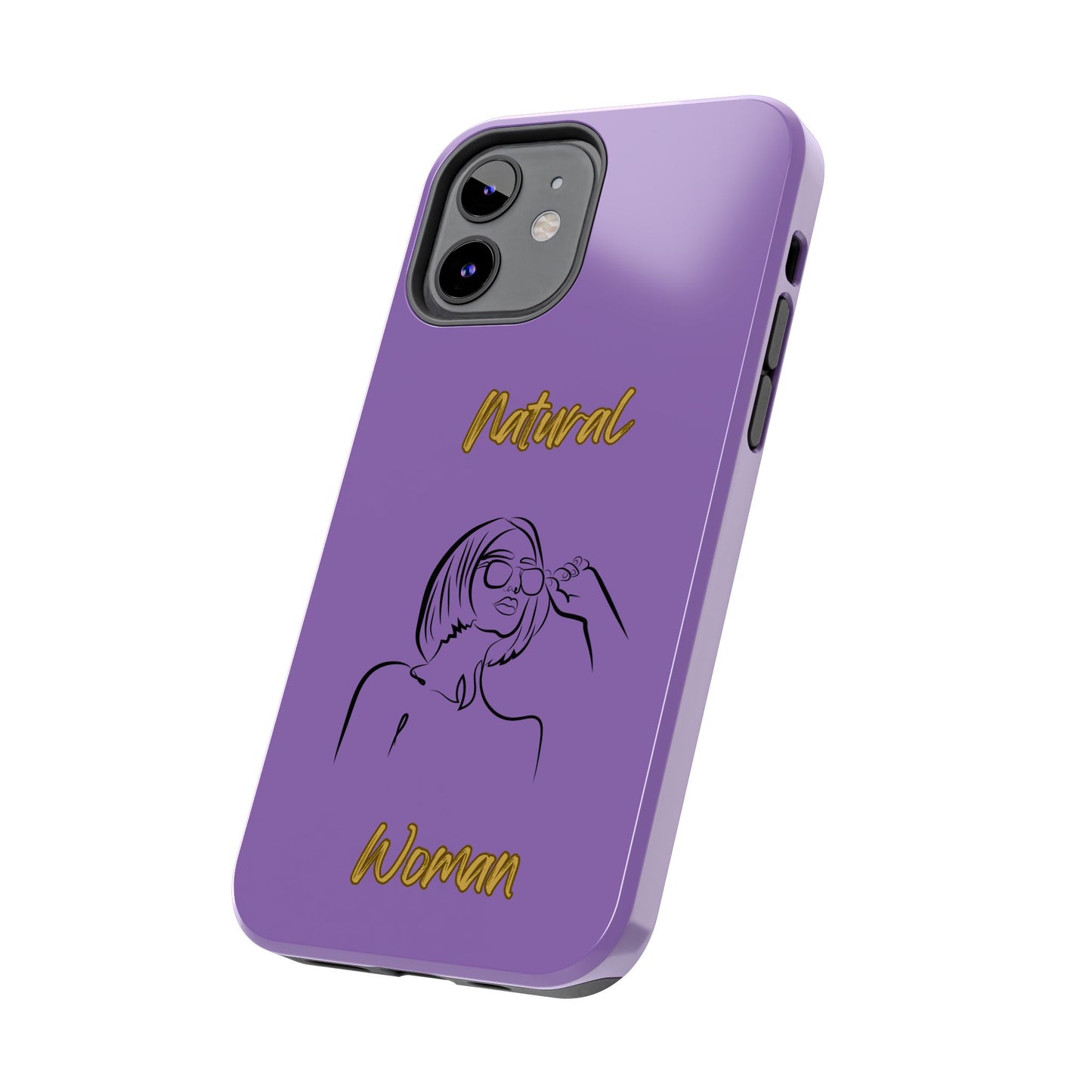 Natural Woman Bright Future (BL)Tough Phone Cases LIGHT PURPLE