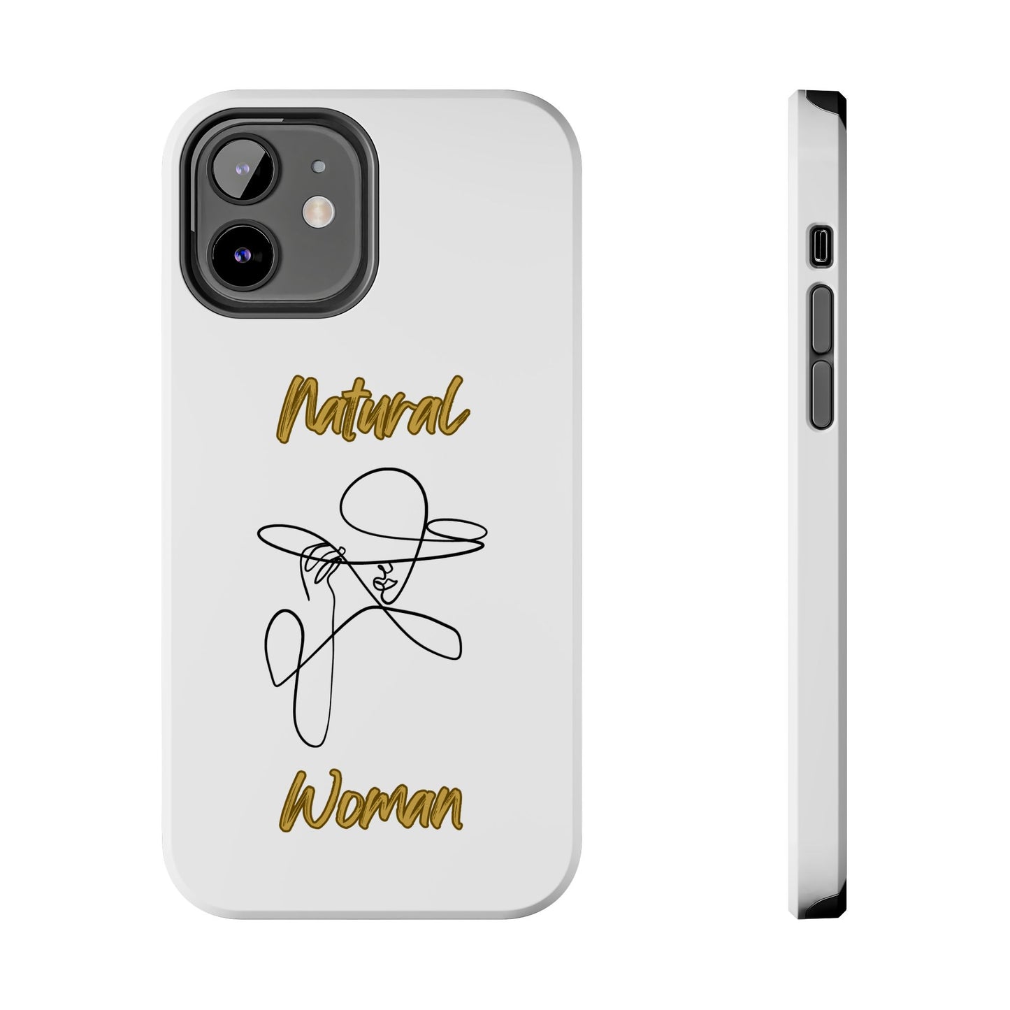 Natural Woman An Original (BL)Tough Phone Cases WHITE
