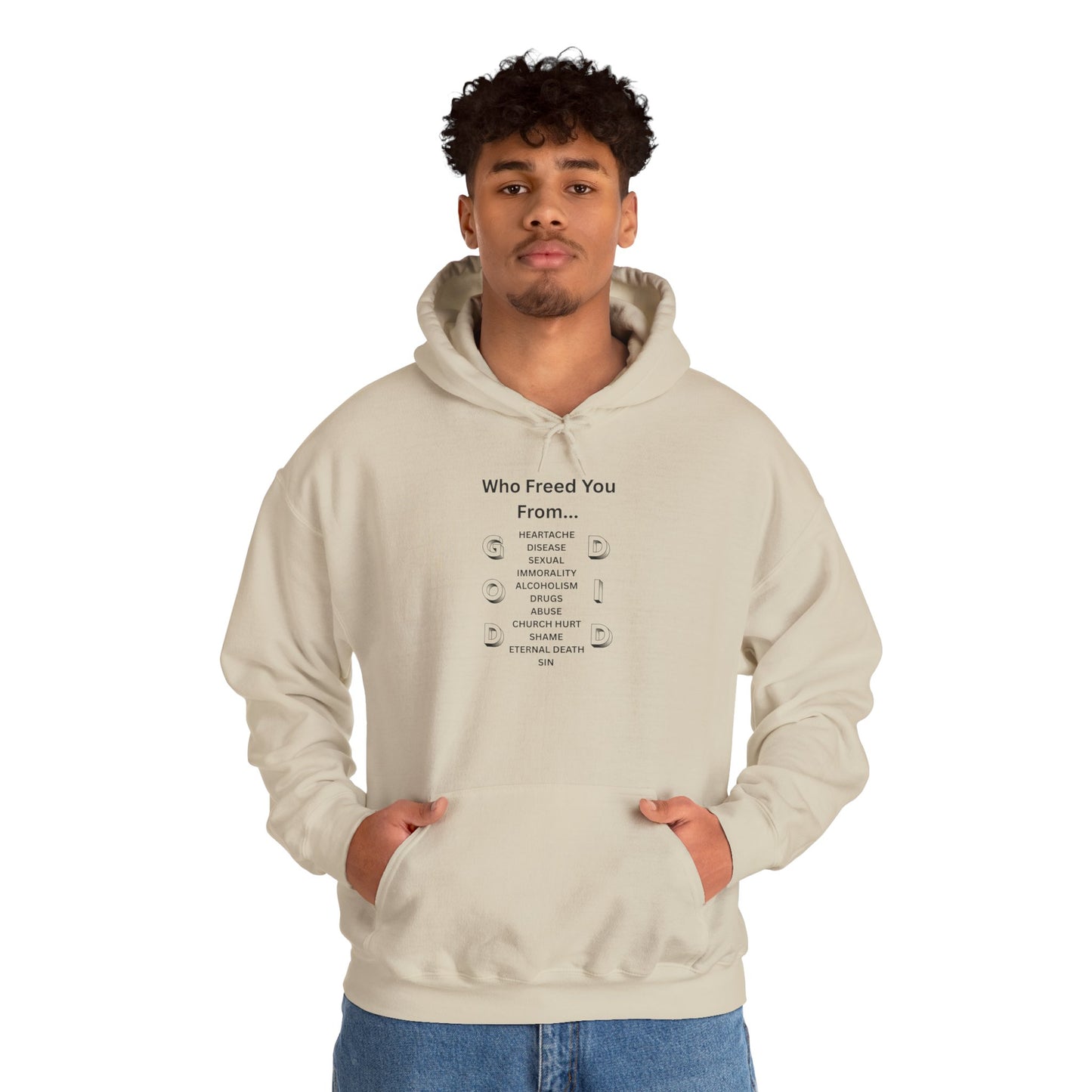 "GOD DID" (BL) Hoodie
