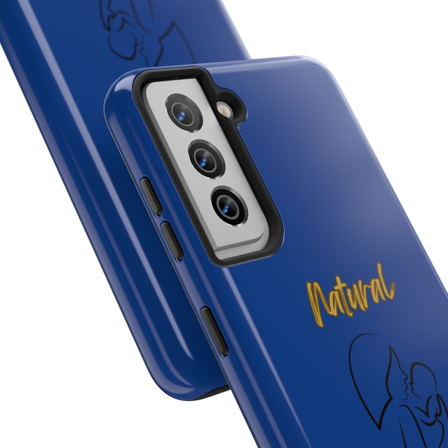 Natural Woman Long Awaited (BL)Tough Phone Cases DARK BLUE