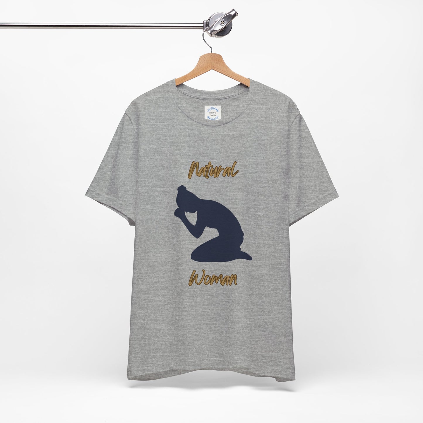 Natural Woman Pray (BL) Short Sleeve T-Shirt