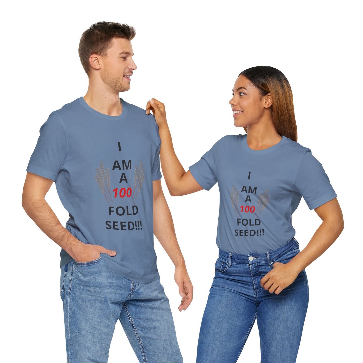 100-FOLD SEED (BL) T-Shirt
