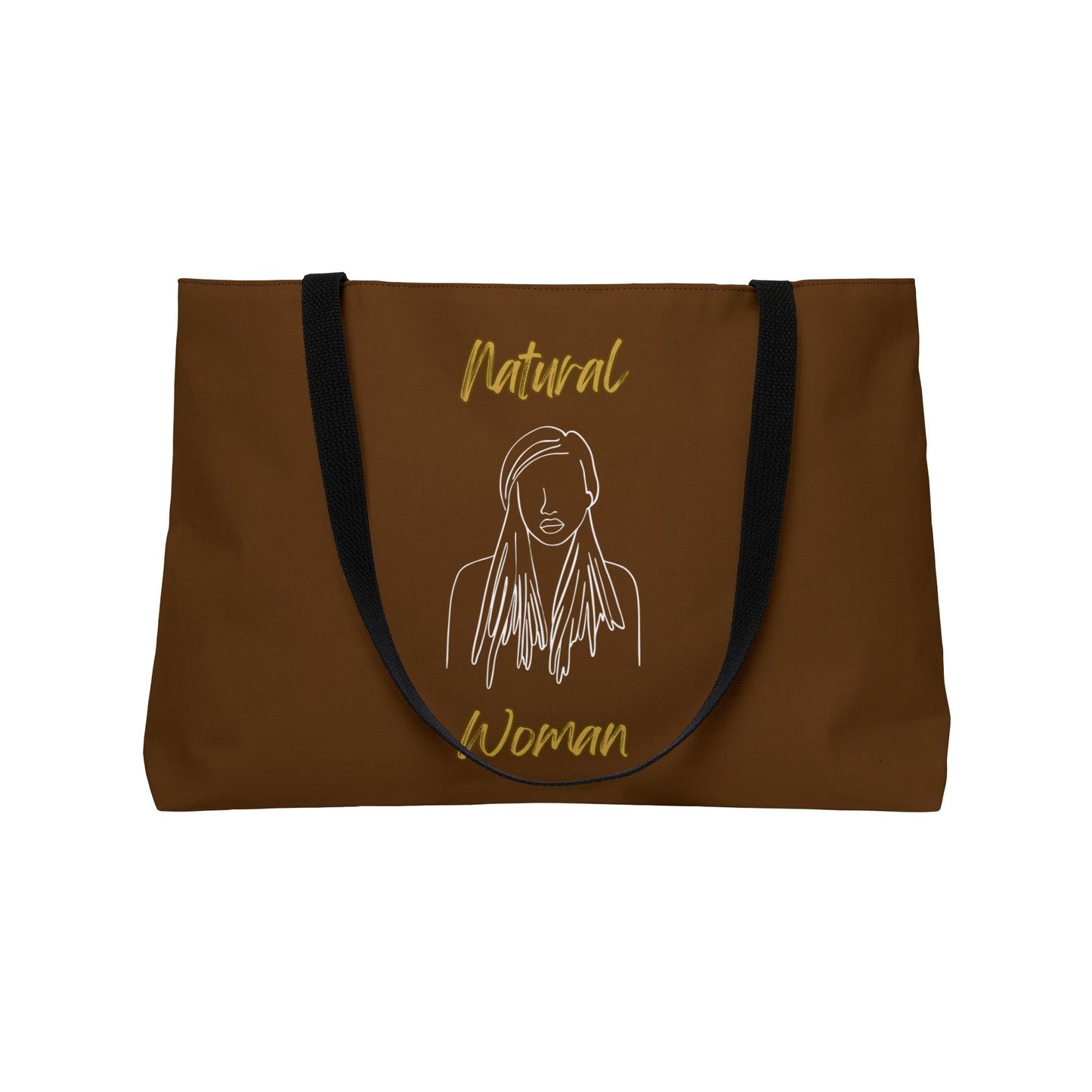 Natural Woman Content (WL) Weekender Tote Bag BROWN