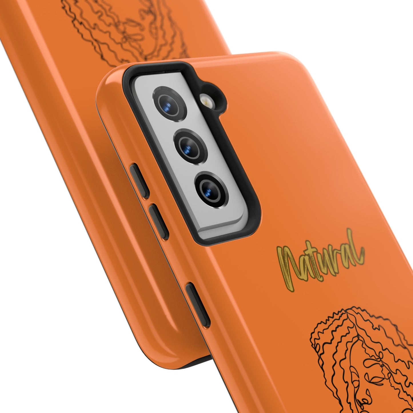 Natural Woman Naturally Me (BL)Tough Phone Cases CRUSTA