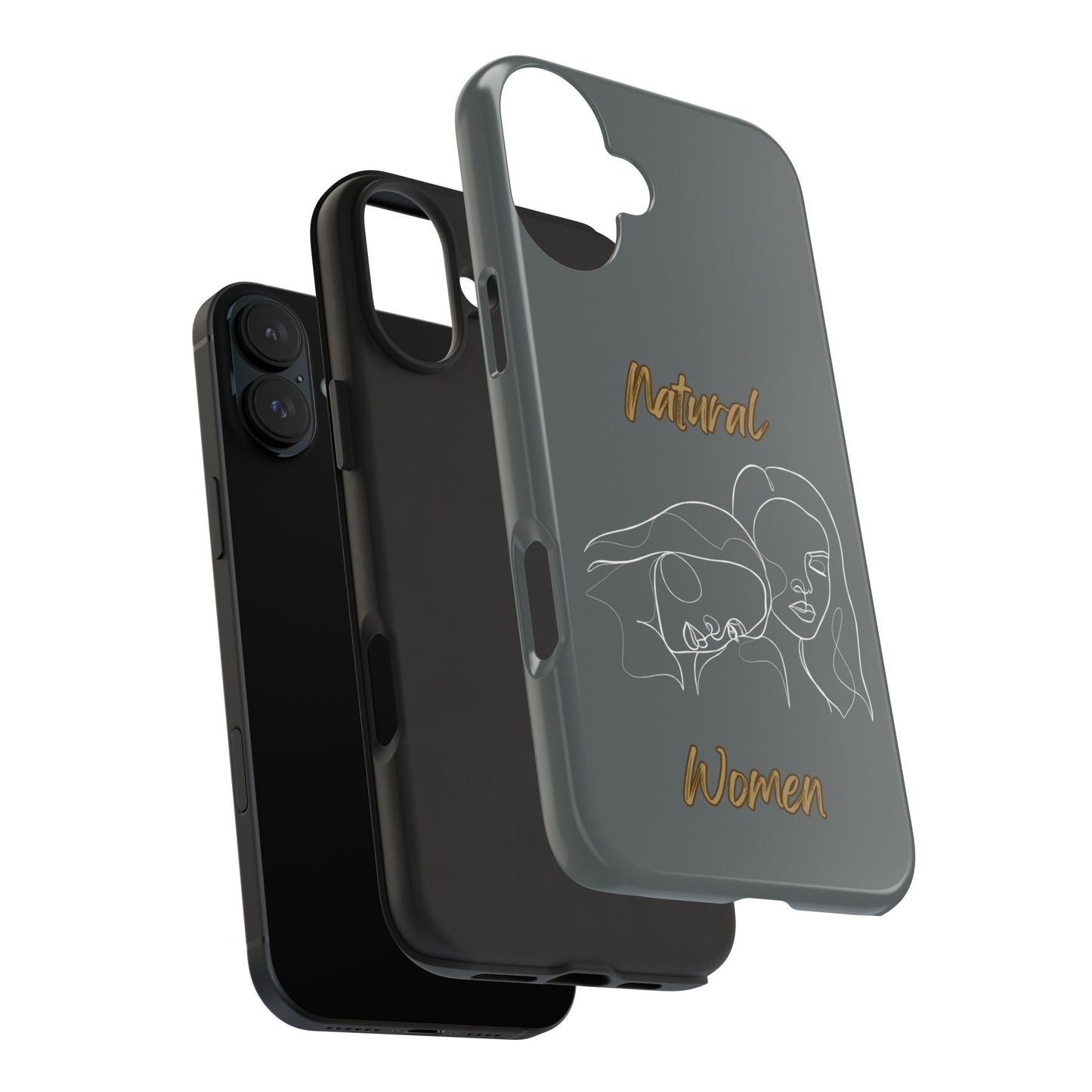 Natural Woman Sisters (WL)Tough Phone Cases DARK GREY