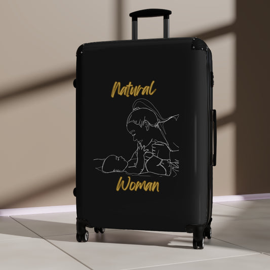 Natural Woman New Life (WL) Suitcase BLACK