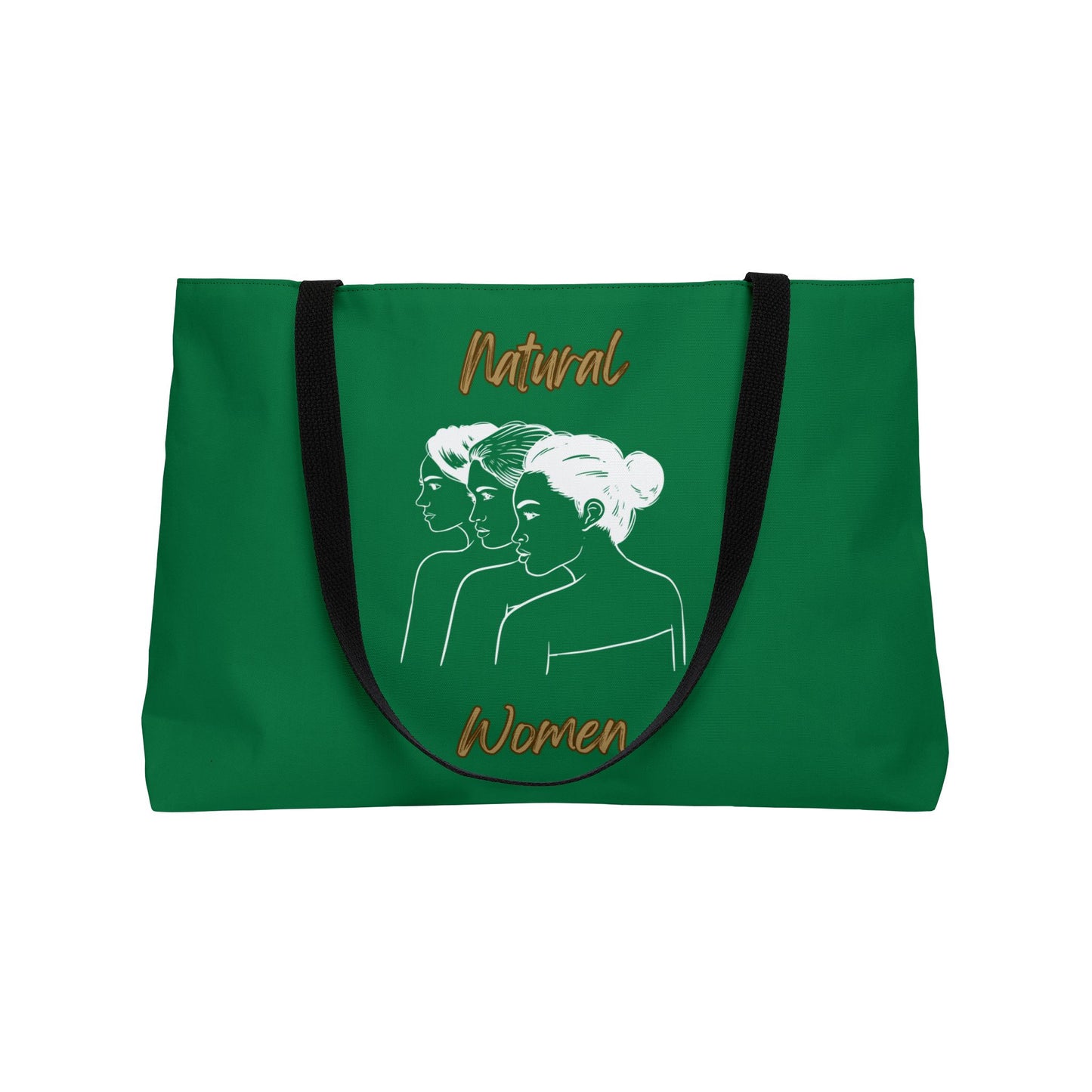 Natural Women United Friends (WL) Weekender Tote Bag DARK GREEN