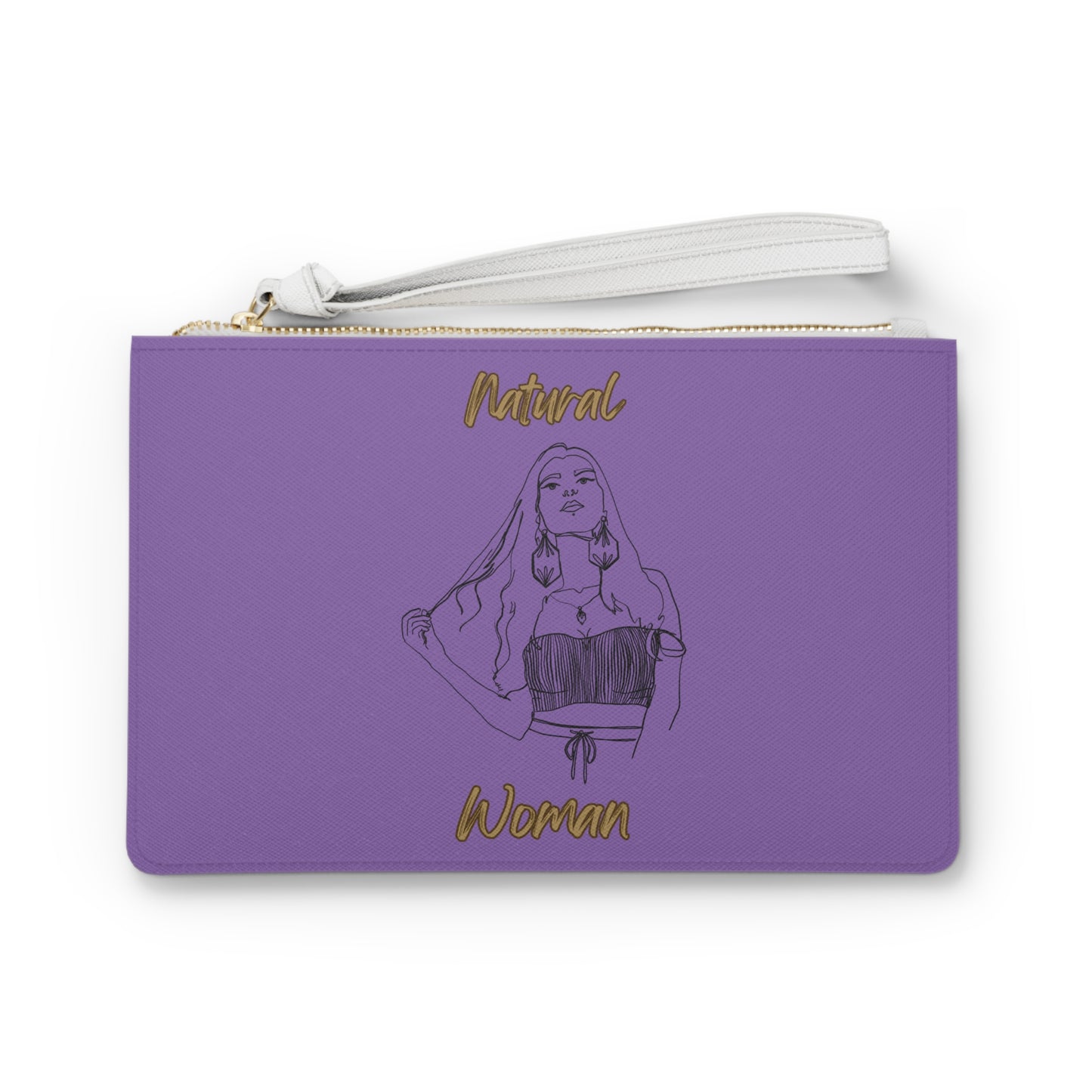 Natural Woman Thinking (BL) Clutch Bag LIGHT PURPLE