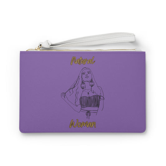 Natural Woman Thinking (BL) Clutch Bag LIGHT PURPLE