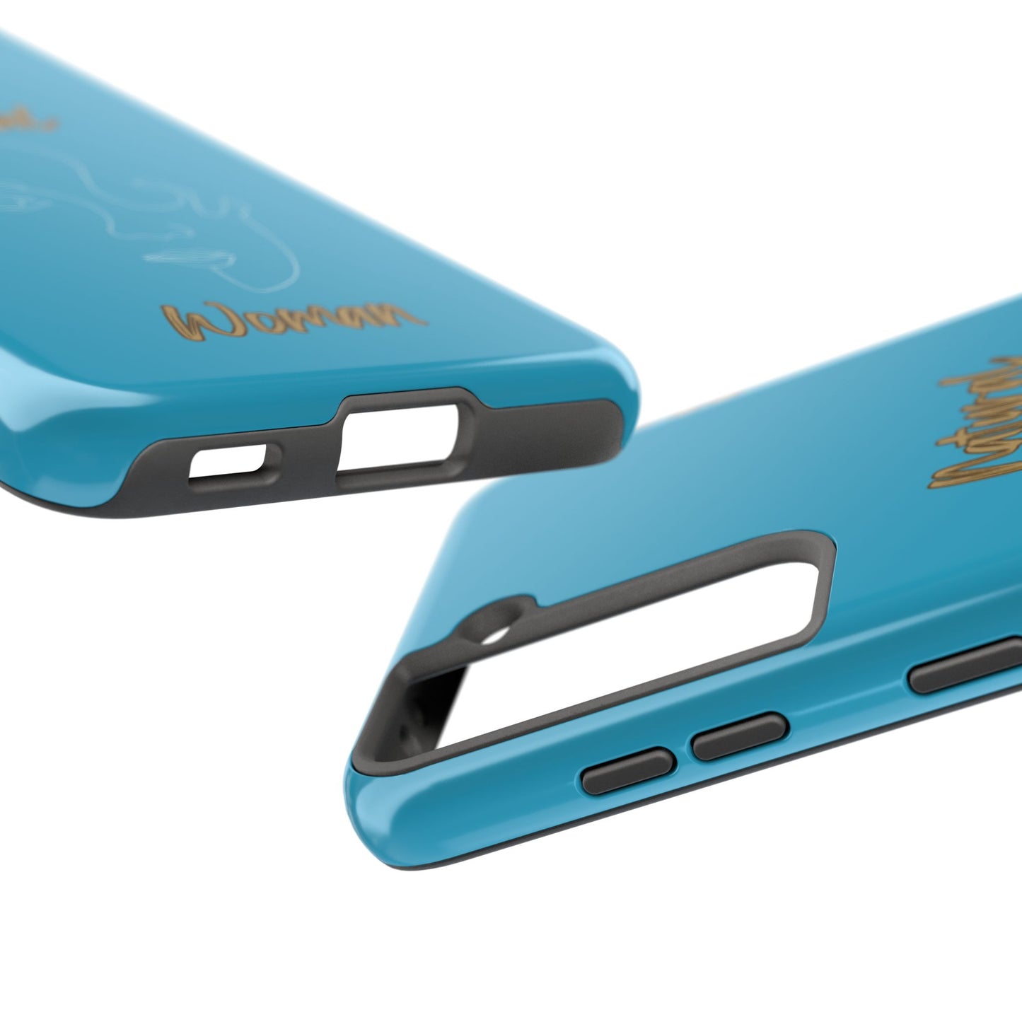Natural Woman Looking (WL) Tough Phone Cases TURQUOISE