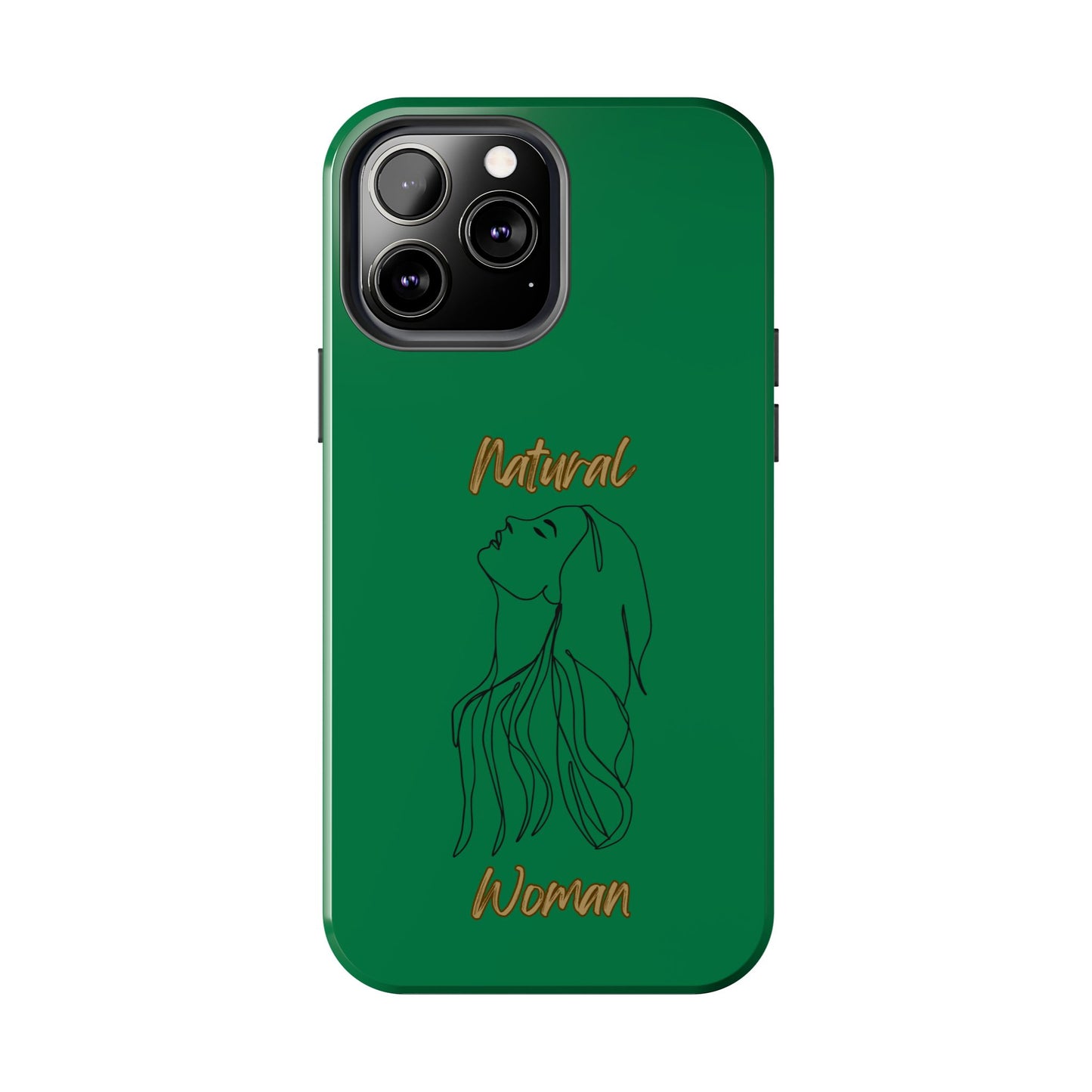 Natural Woman Appreciation (BL) Tough Phone Cases DARK GREEN