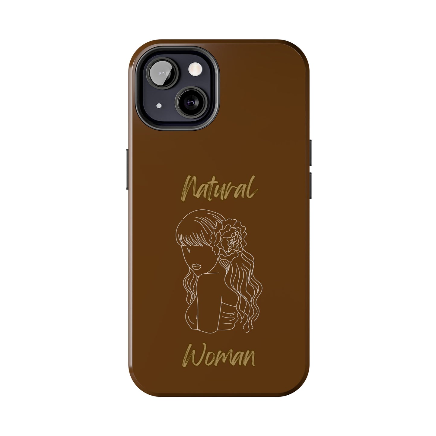 Natural Woman Newness (WL)Tough Phone Cases BROWN