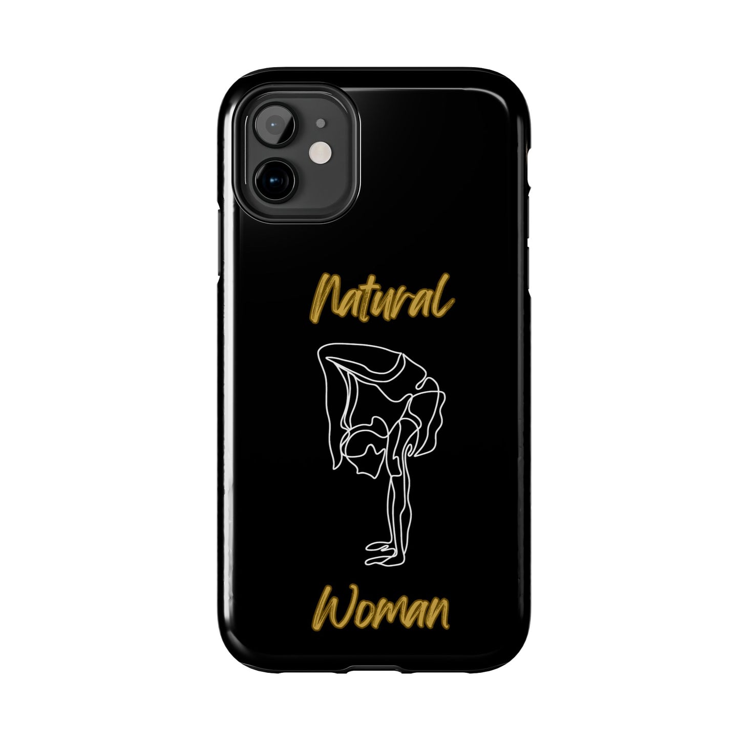 Natural Woman Flexible (WL)Tough Phone Cases BLACK