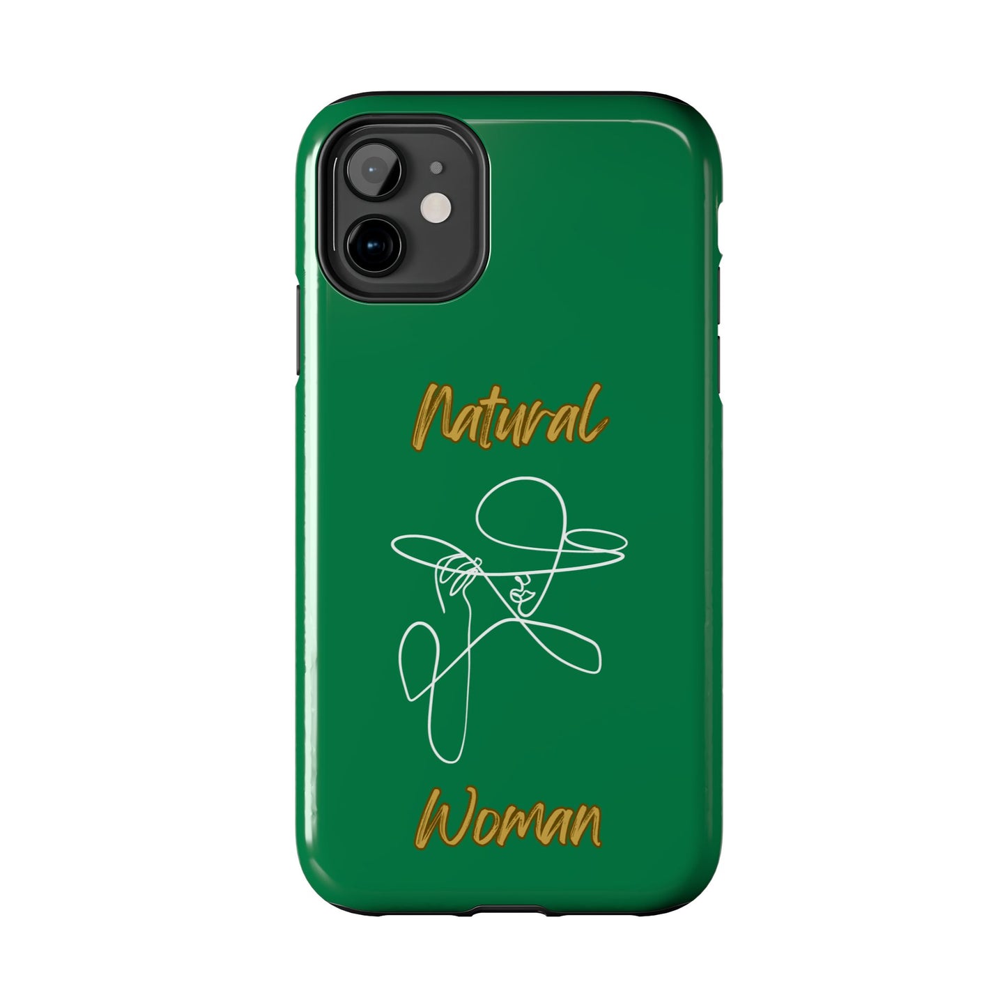 Natural Woman An Original (WL)Tough Phone Cases DARK GREEN