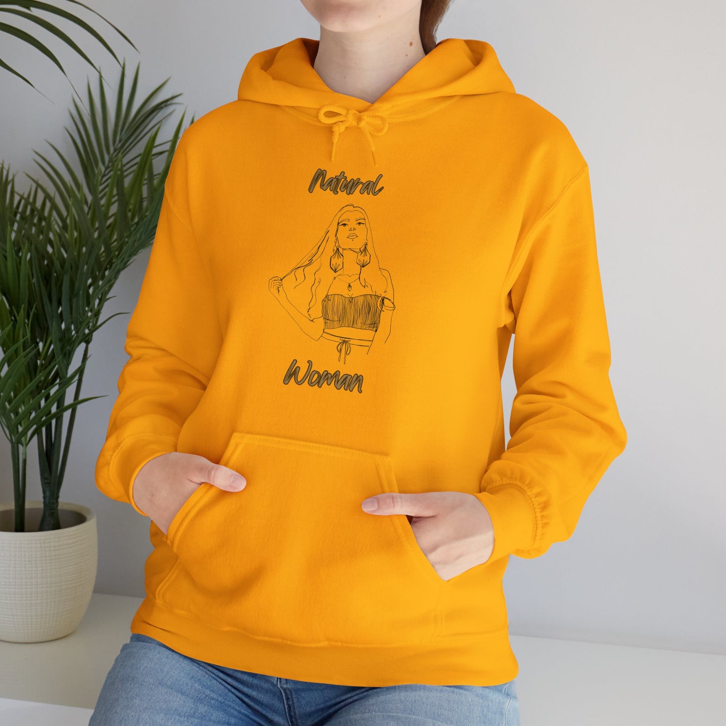 Natural Woman Thinking (BL) Hoodie