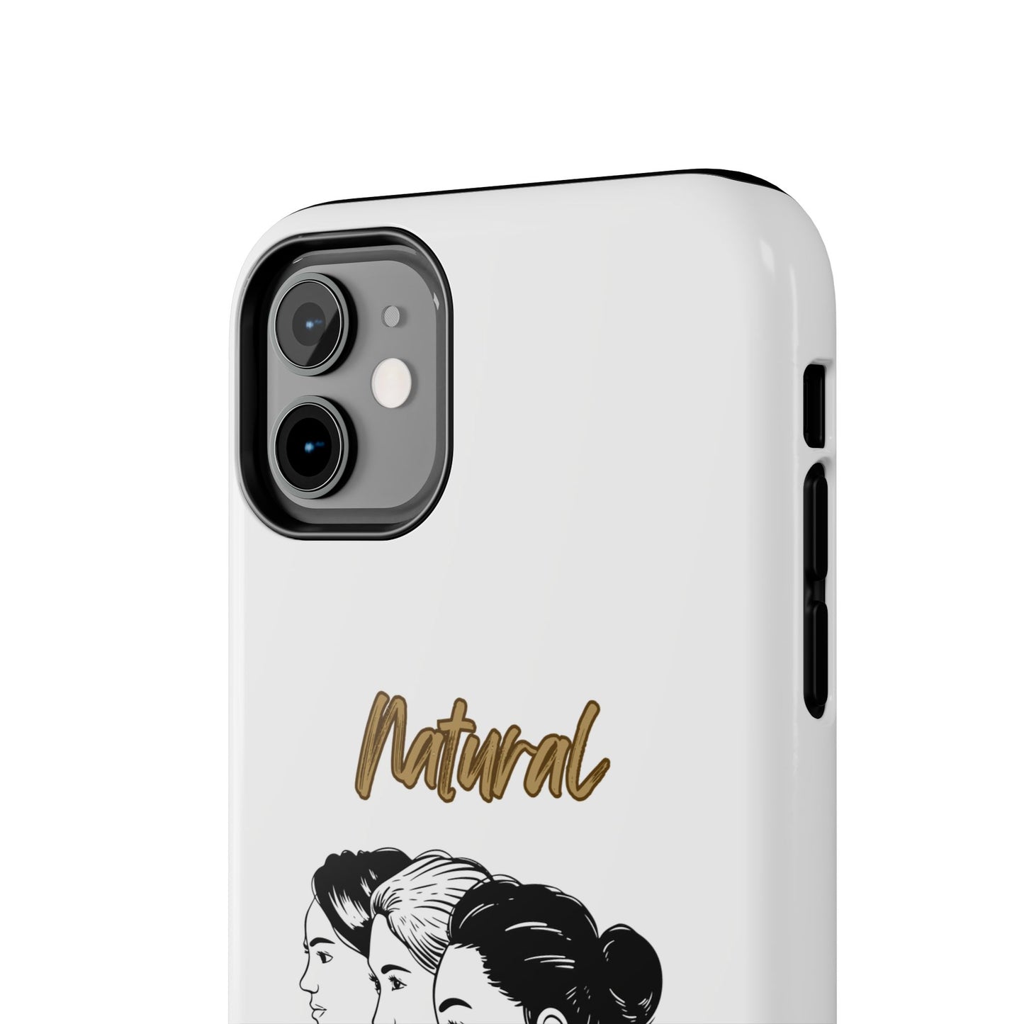 Natural Woman United Friends (BL)Tough Phone Cases WHITE