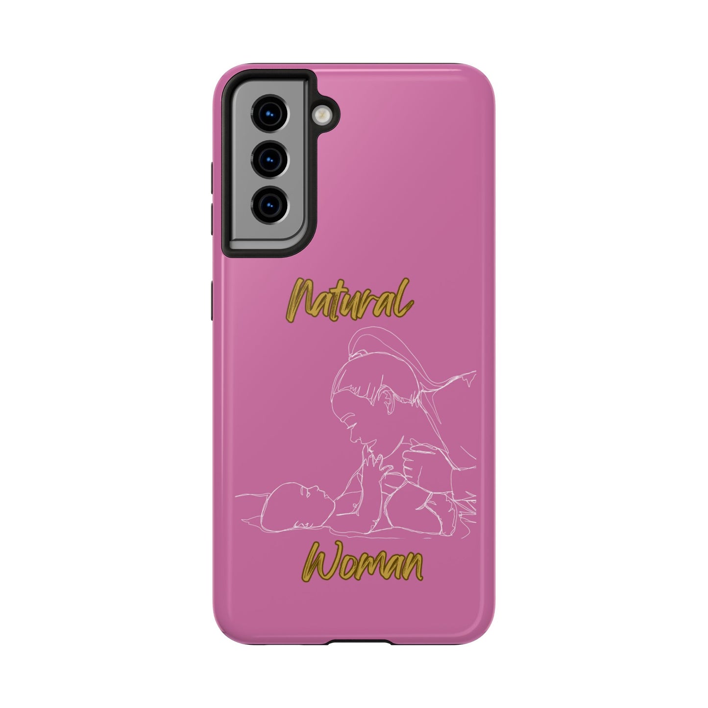 Natural Woman New Life (WL)Tough Phone Cases LIGHT PINK