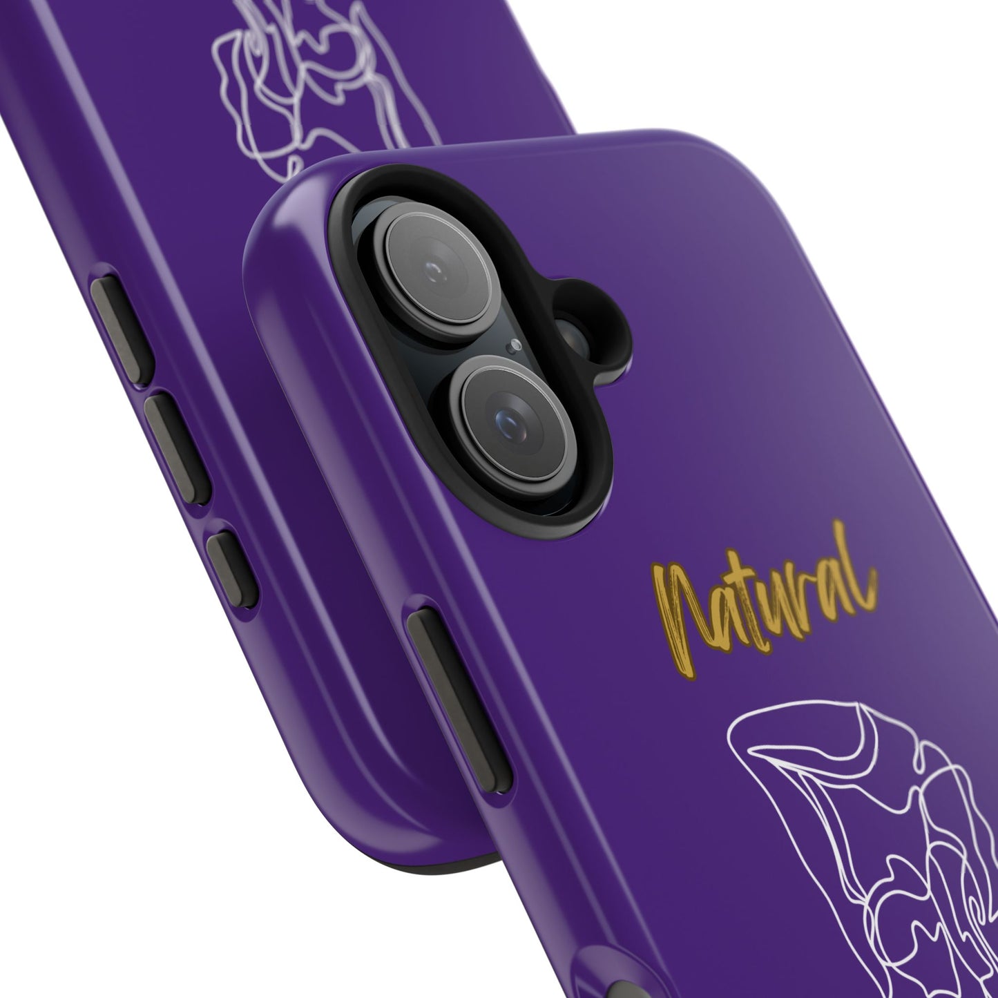 Natural Woman Flexible (WL)Tough Phone Cases PURPLE