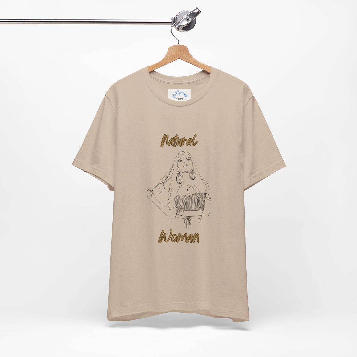 Natural Woman Thinking (BL) Short Sleeve T-Shirt