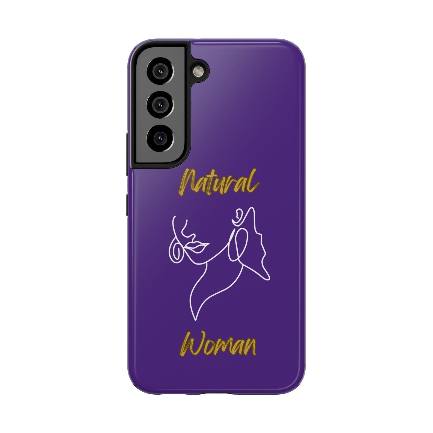Natural Woman Lips (WL)Tough Phone Cases PURPLE