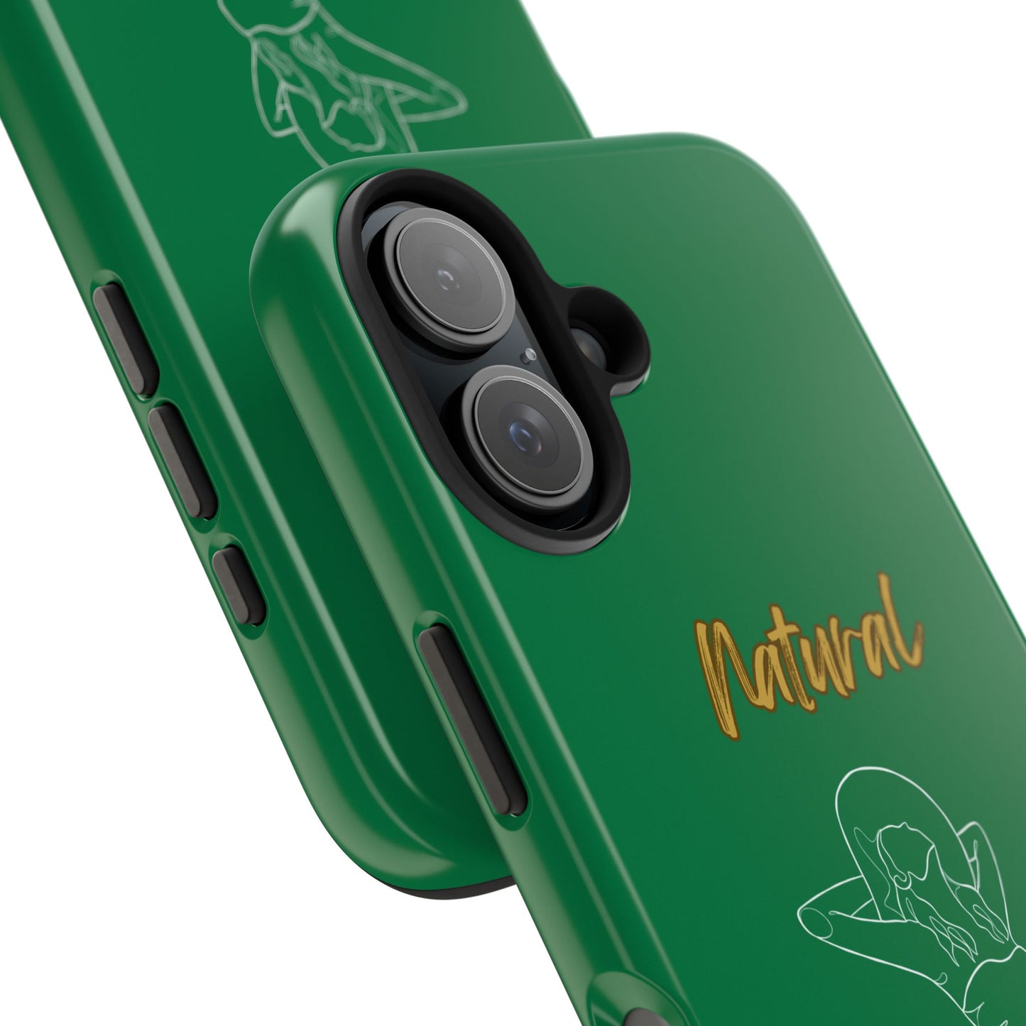 Natural Woman Sun Fun (WL)Tough Phone Cases DARK GREEN