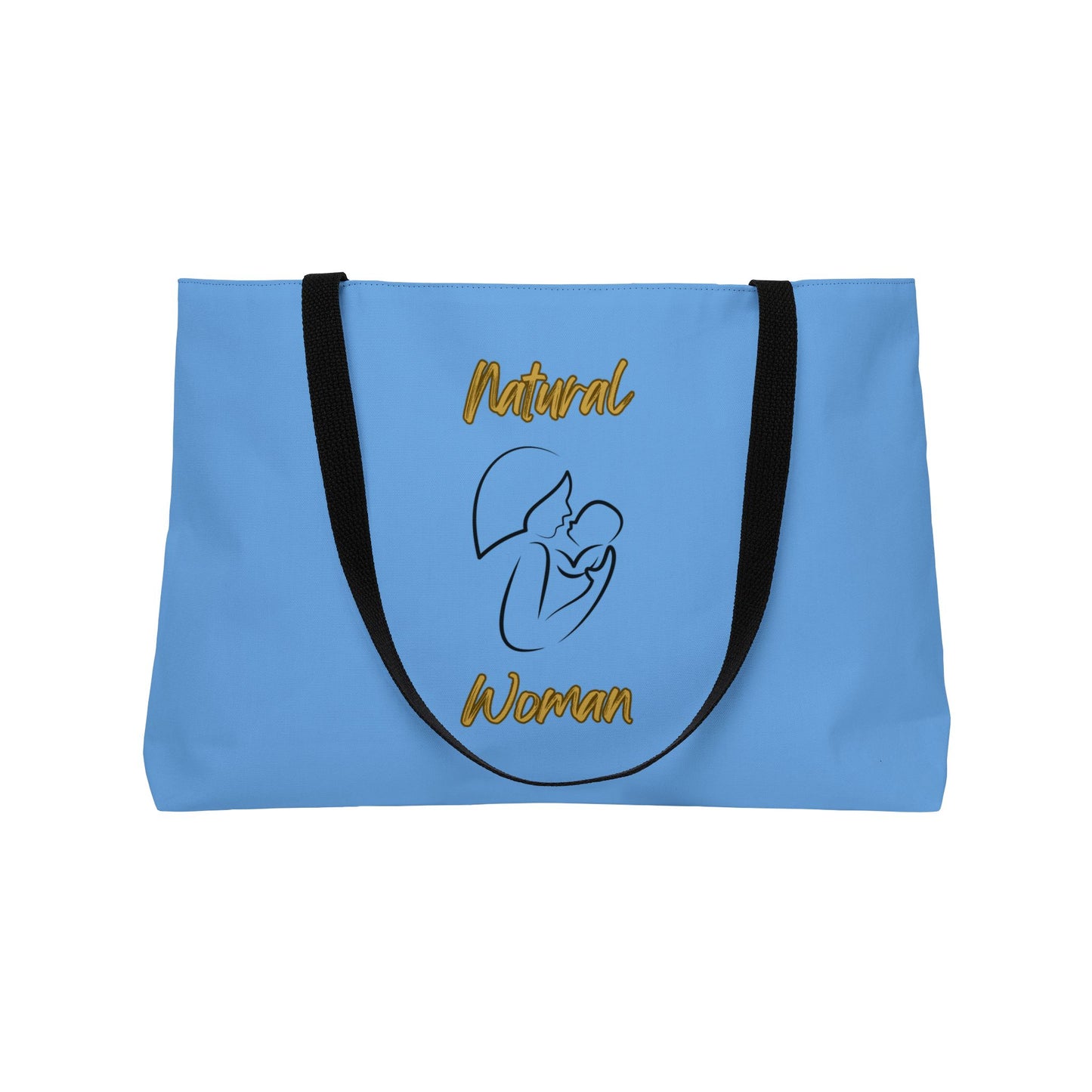 Natural Woman Long Awaited (BL) Weekender Tote Bag LIGHT BLUE