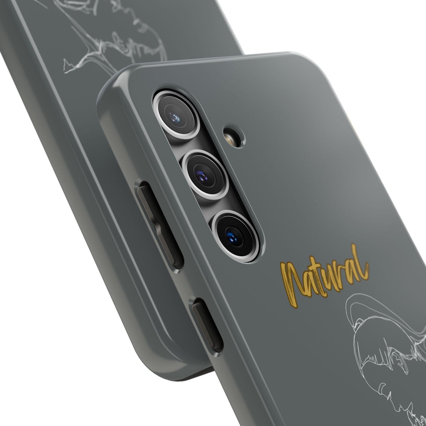 Natural Woman New Life (WL)Tough Phone Cases DARK GREY