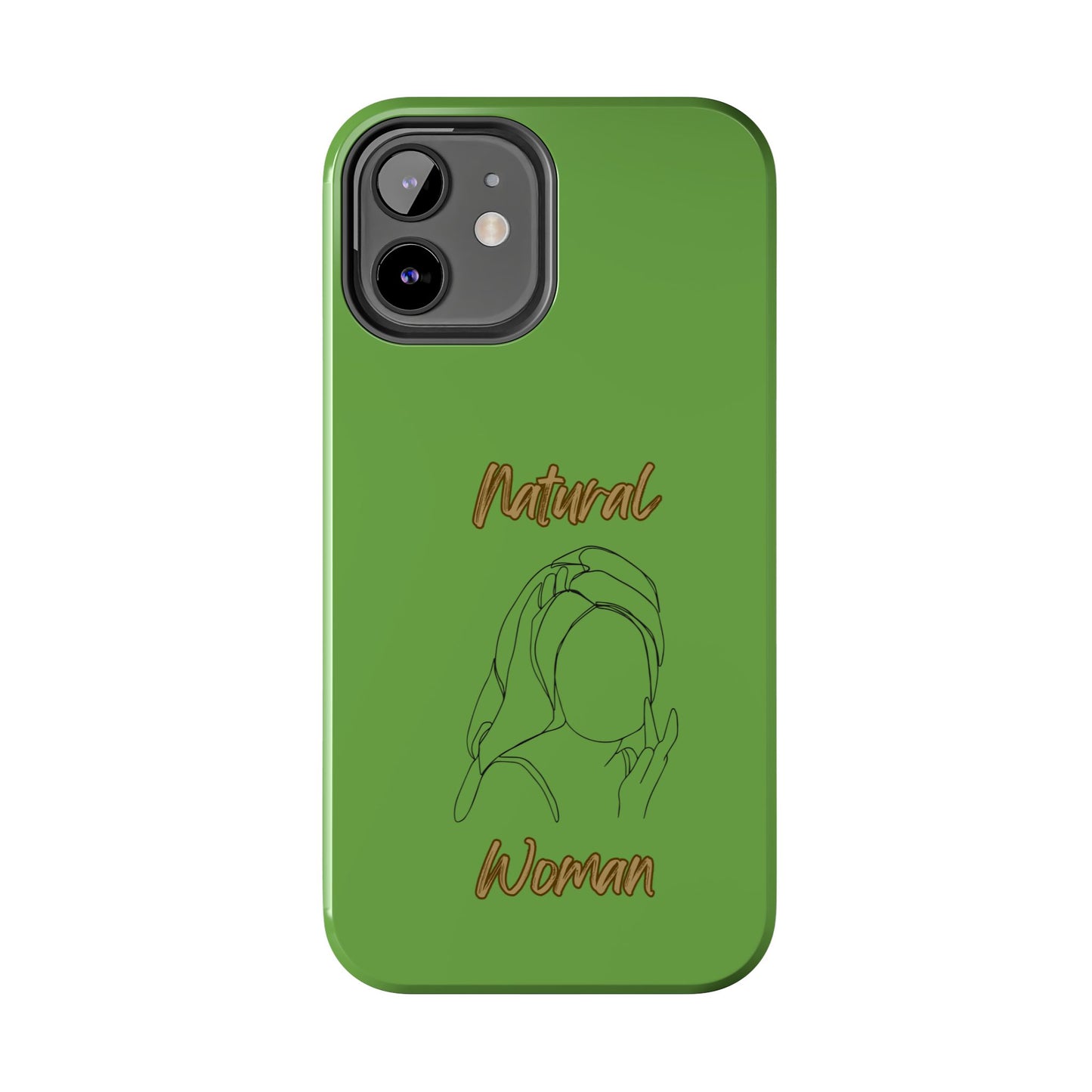 Natural Woman Towel Wrapped (BL)Tough Phone Cases GREEN