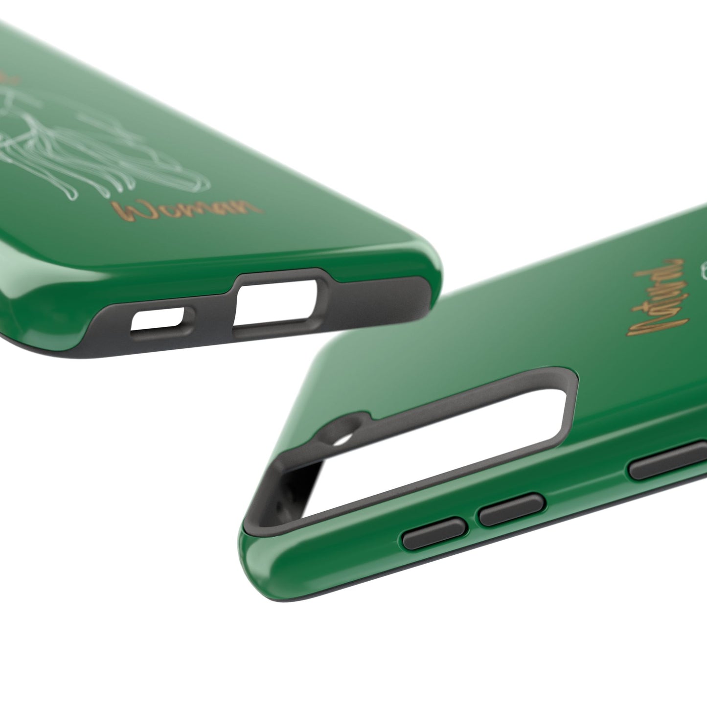 Natural Woman Appreciation (WL)Tough Phone Cases DARK GREEN