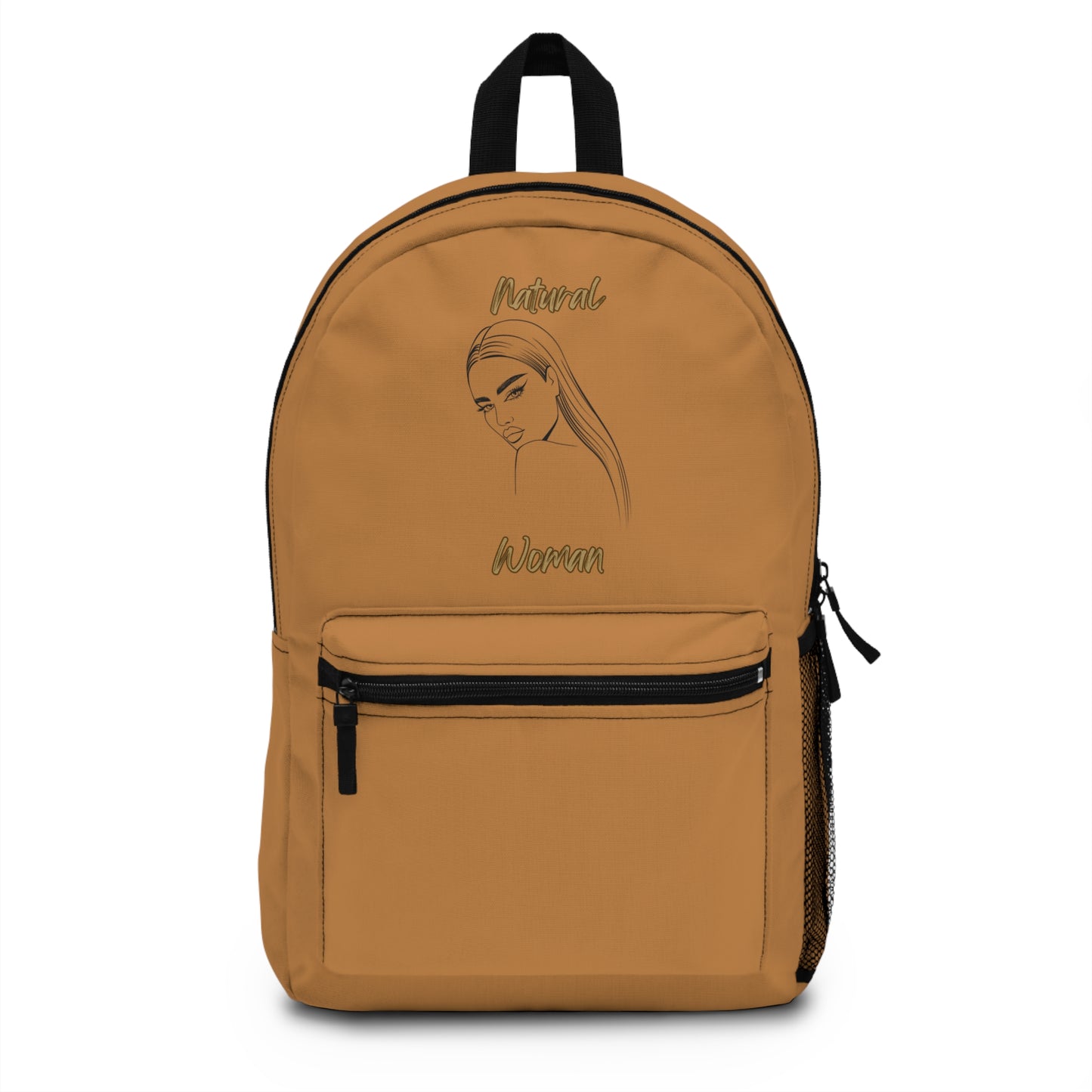 Natural Woman The Stare (BL) Backpack LIGHT BROWN