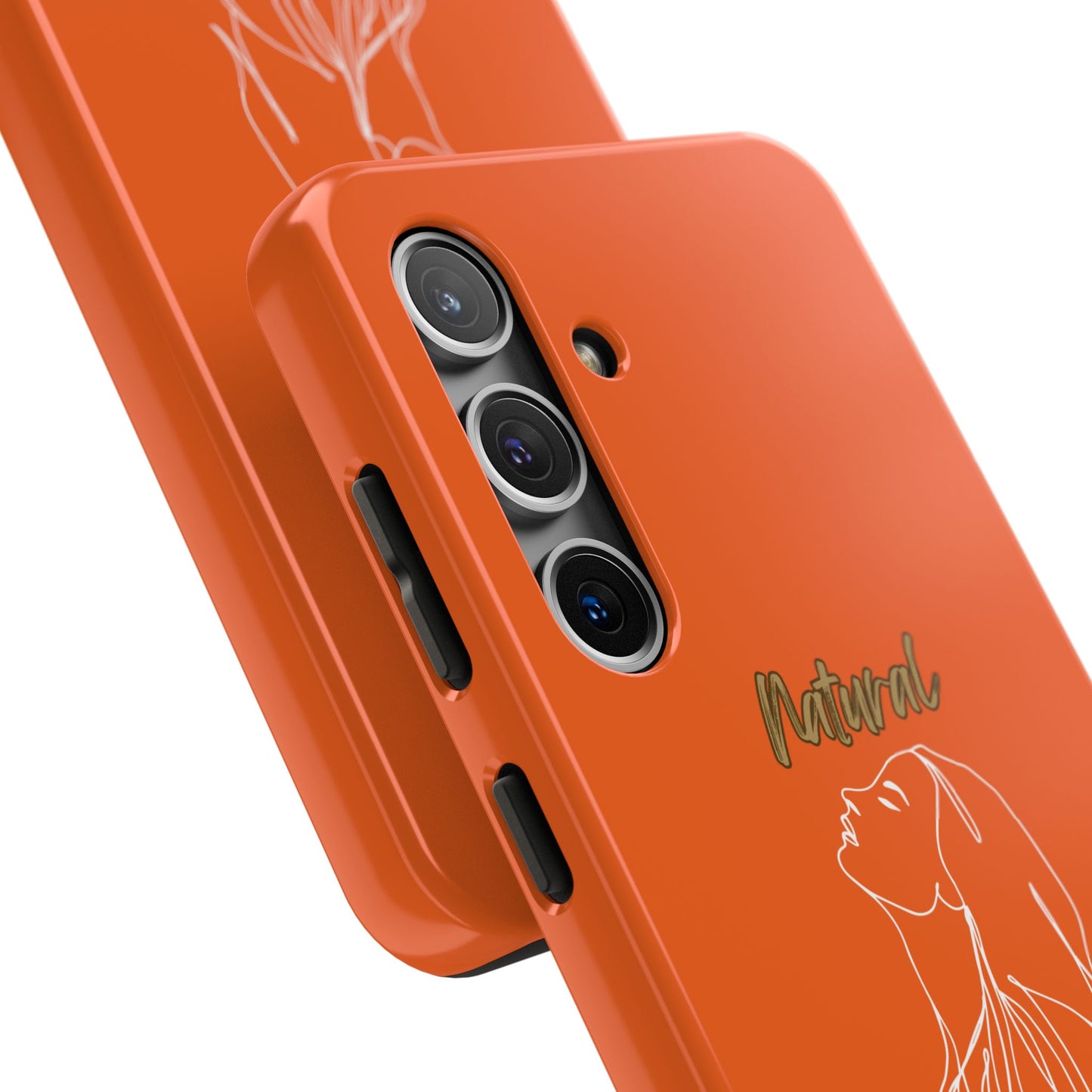 Natural Woman Appreciation (WL)Tough Phone Cases ORANGE