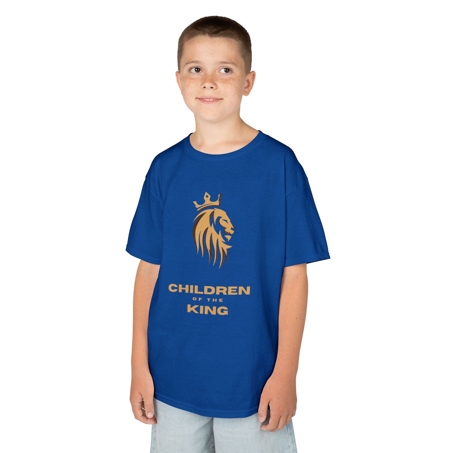 Children of the King Inspirational Kids Cotton T-Shirt (BRL)