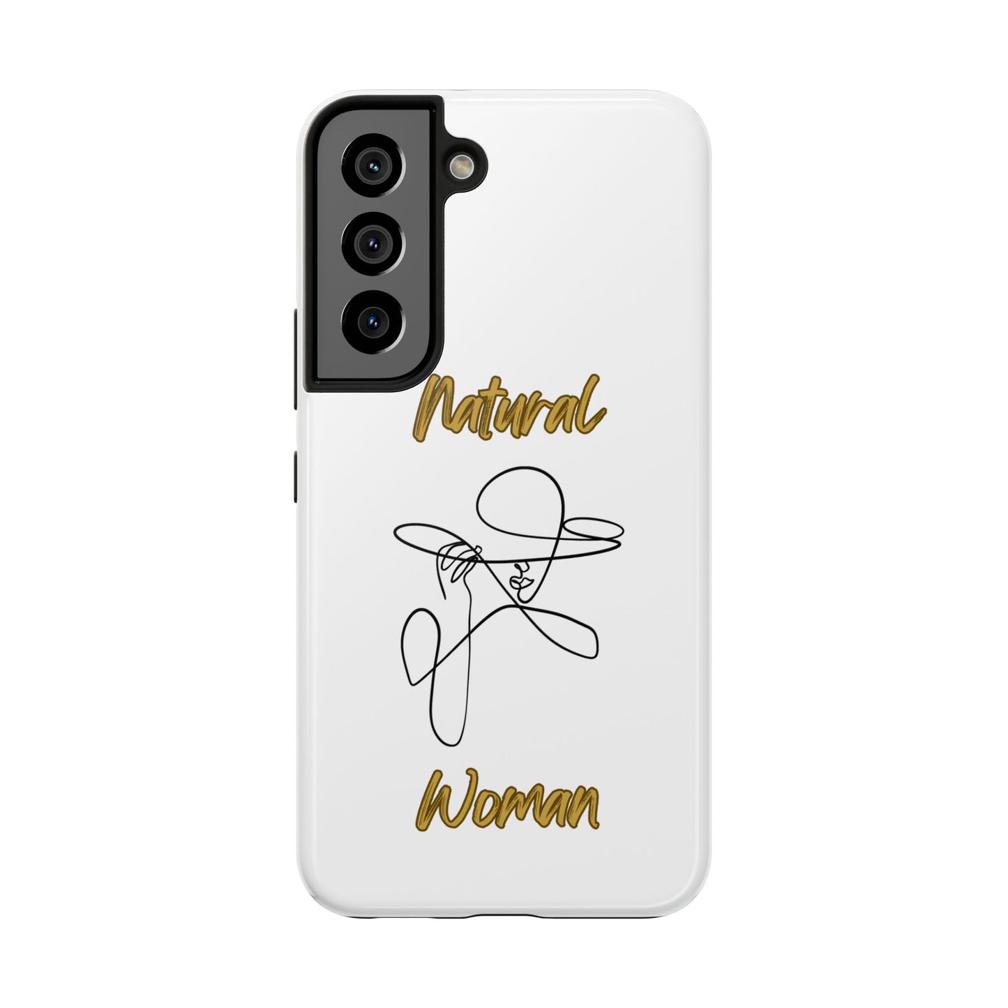 Natural Woman An Original (BL)Tough Phone Cases WHITE