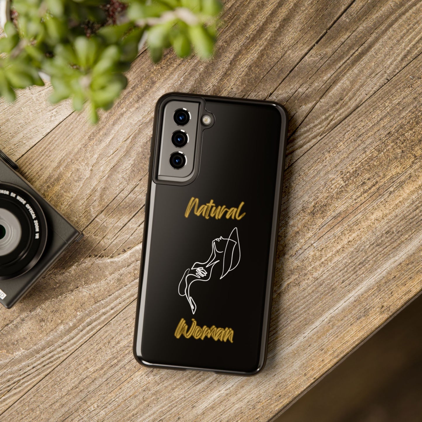 Natural Woman Free (WL)Tough Phone Cases BLACK