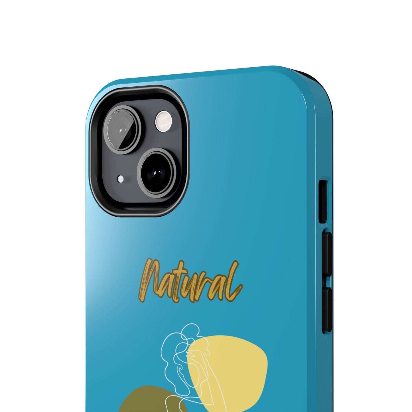 Natural Woman Colorful Pose (WL)Tough Phone Cases TURQUOISE